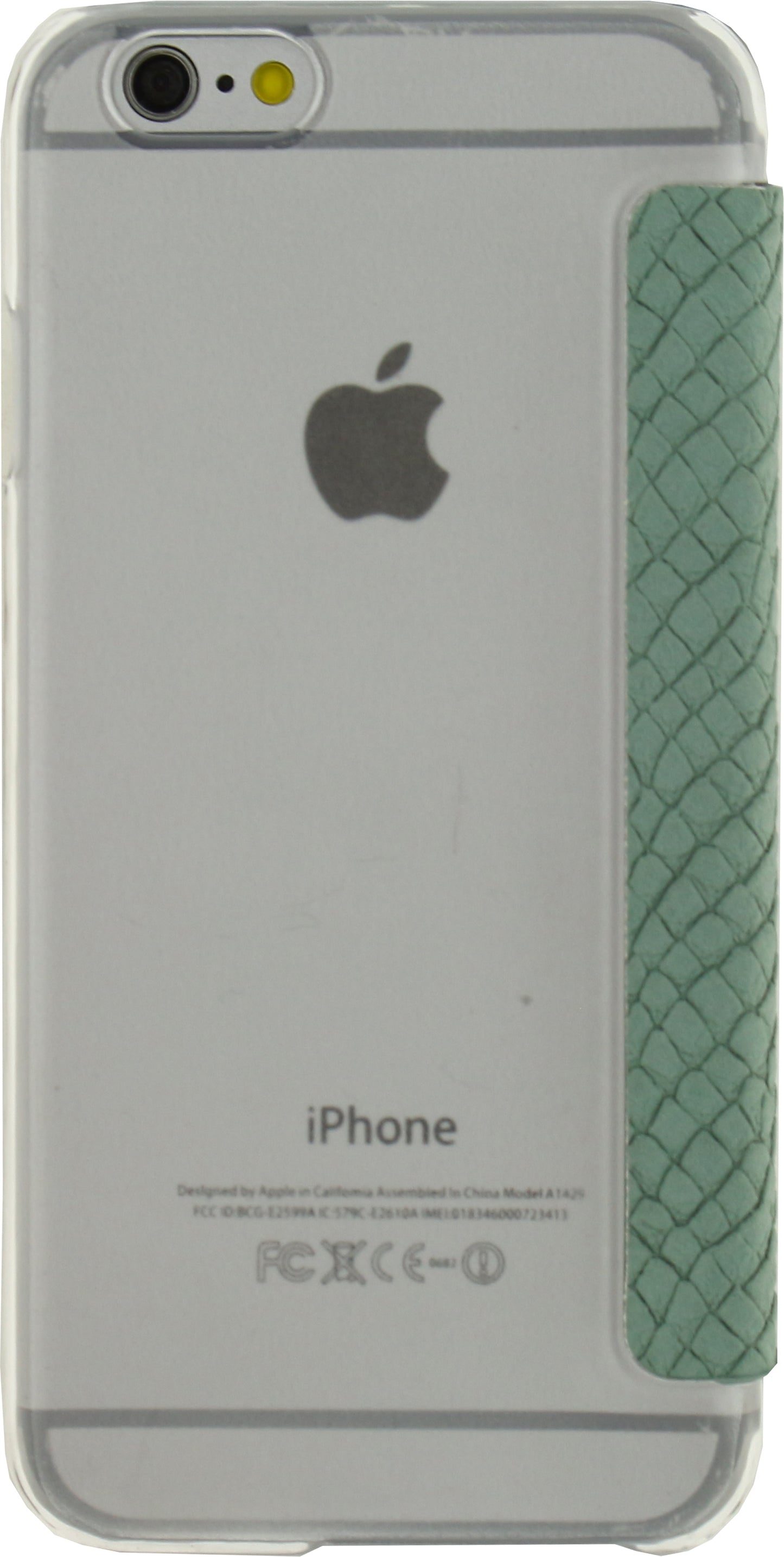 Mobilize Slim Gelly Booklet Apple Iphone 6/6S Soft Snake Wild Moss