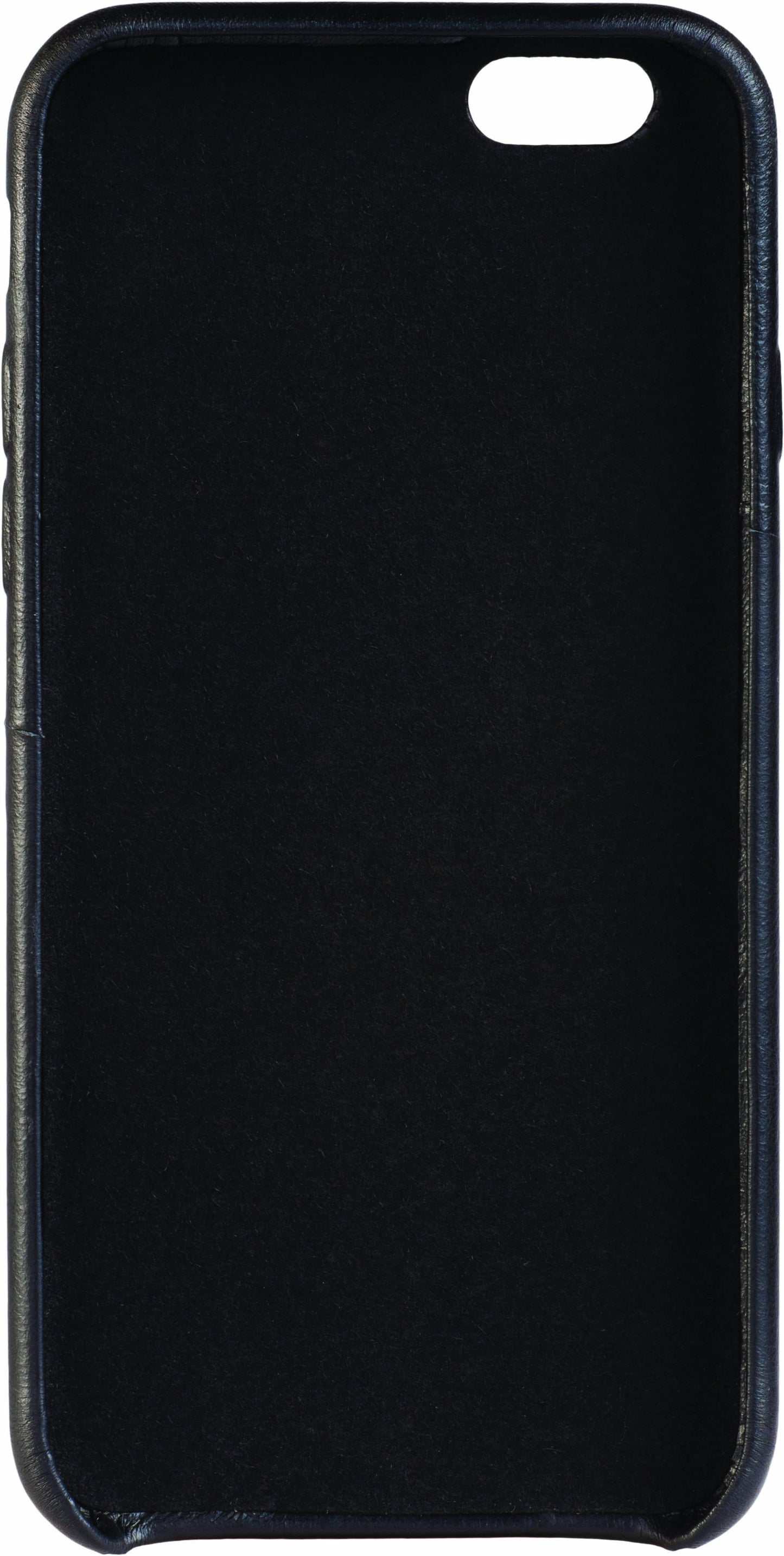 Senza Pure Leather Cover With Card Slot Apple Iphone 6/6S Deep Black