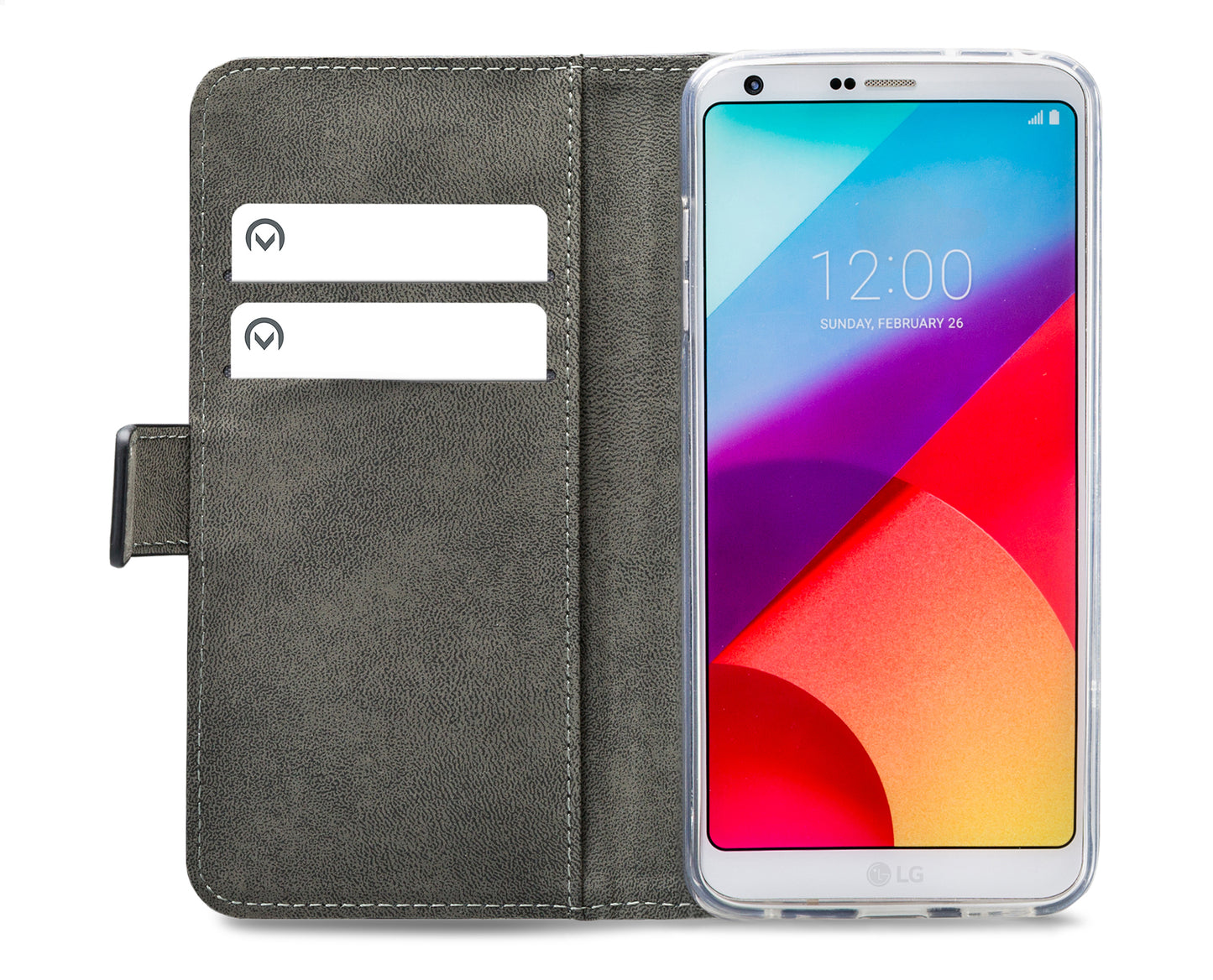 Mobilize Classic Gelly Wallet Book Case Lg G6 Black
