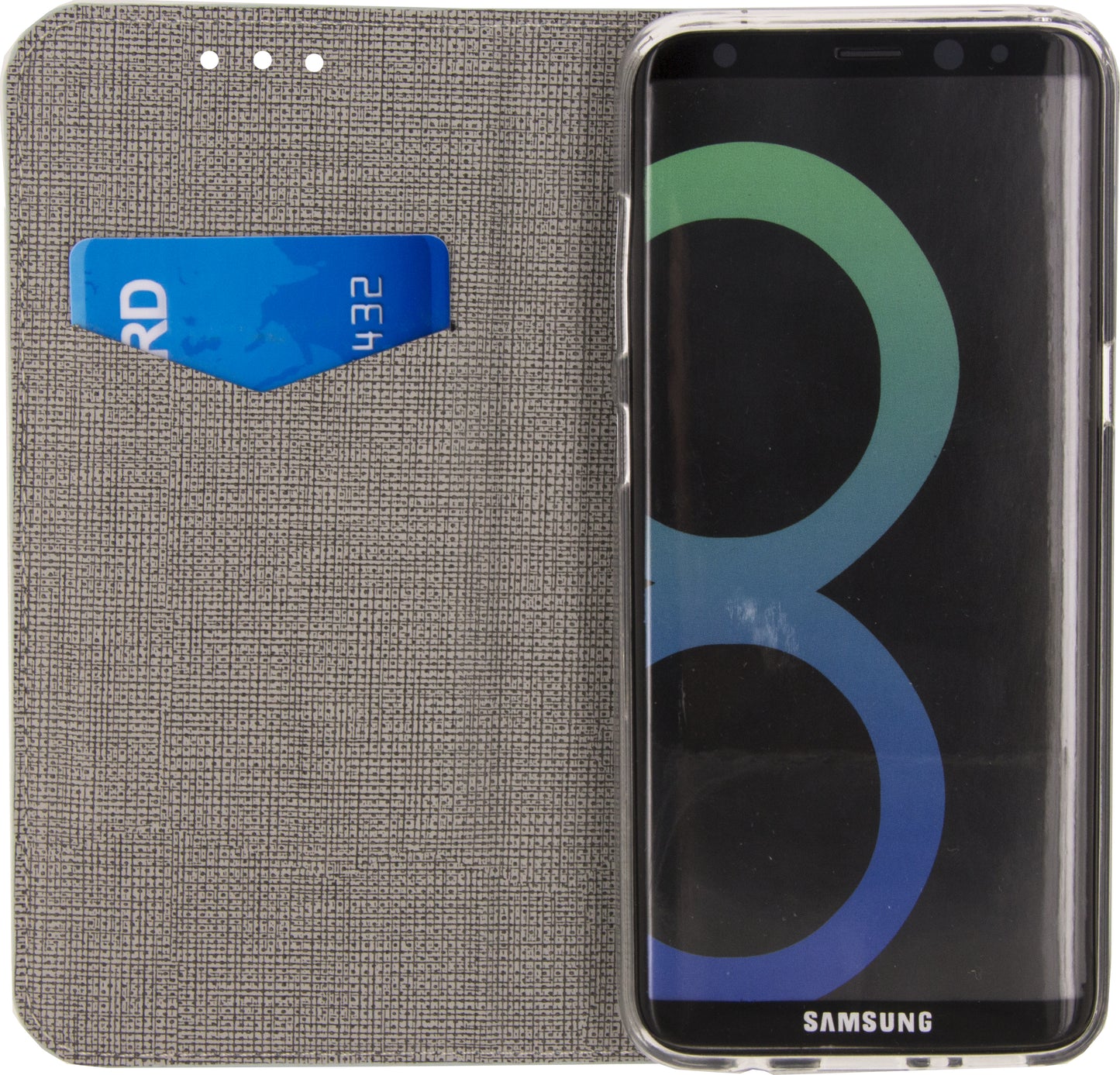 Mobilize Premium Gelly Book Case Samsung Galaxy S8+ Alligator Mystic Blue