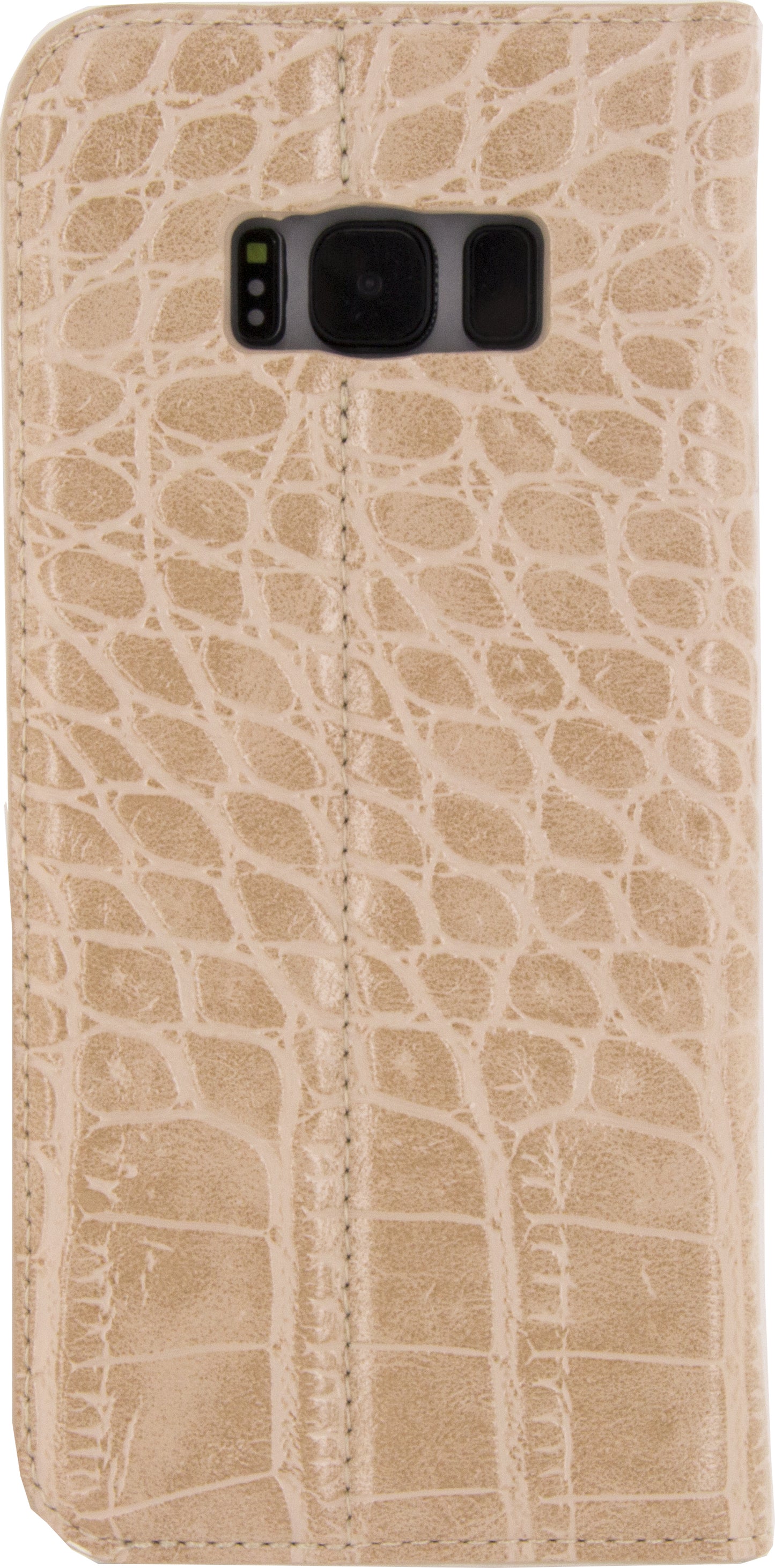 Mobilize Premium Gelly Book Case Samsung Galaxy S8+ Alligator Peanut Brown