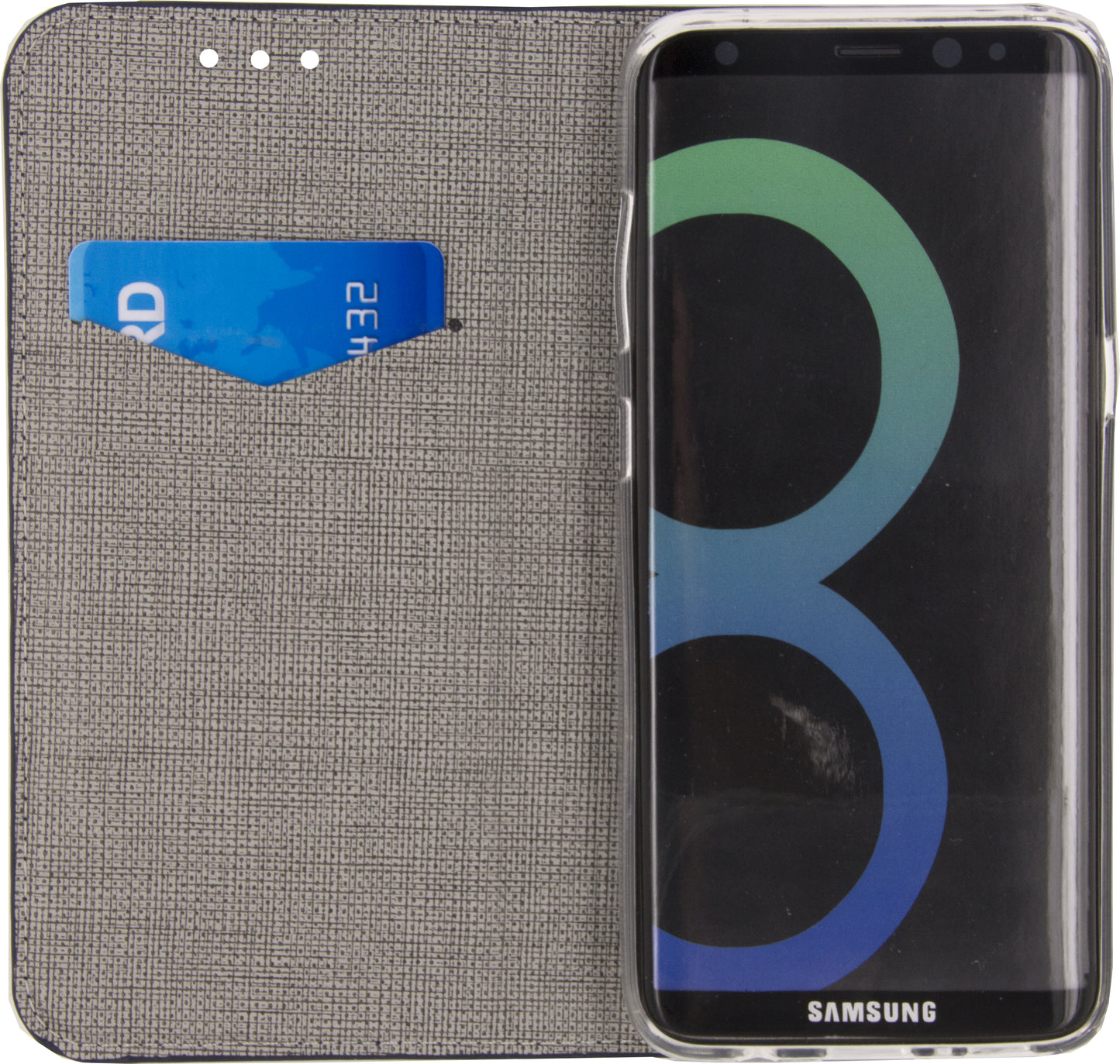 Mobilize Premium Gelly Book Case Samsung Galaxy S8+ Alligator Indigo Blue