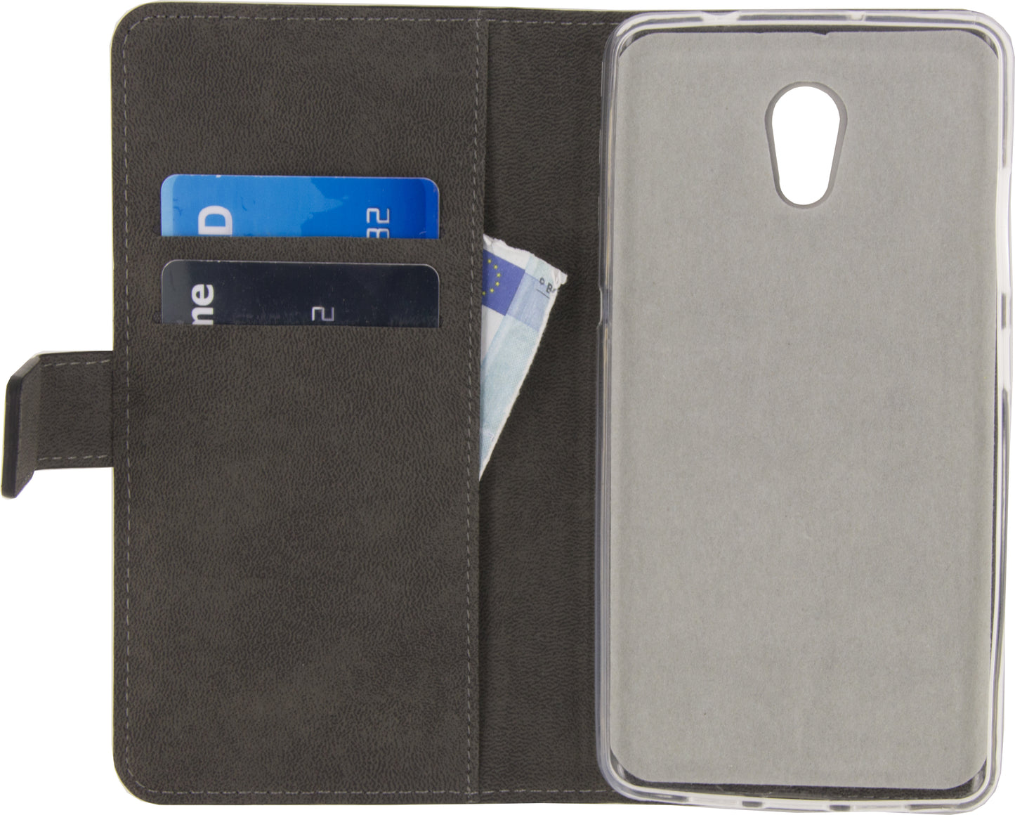 Mobilize Classic Gelly Wallet Book Case Lenovo P2 Black