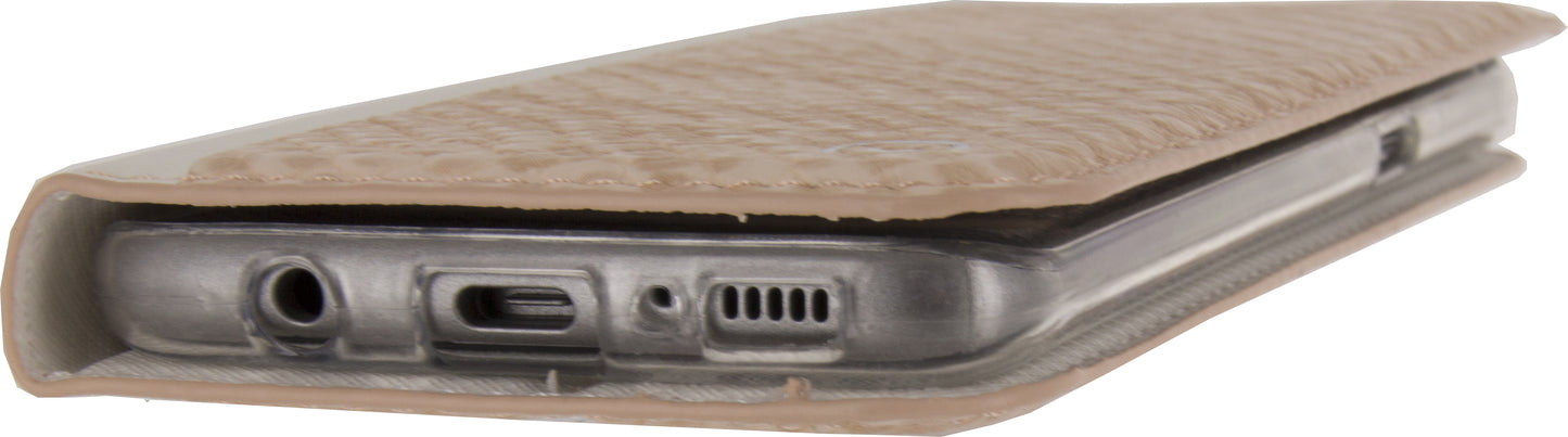 Mobilize Special Premium Gelly Book Case Samsung Galaxy S8 Snake Light Peach