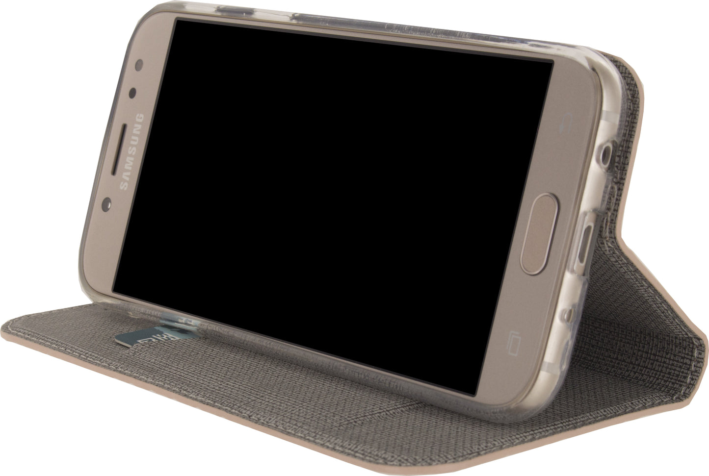 Mobilize Premium Gelly Book Case Samsung Galaxy J7 2017 Alligator Coral Pink