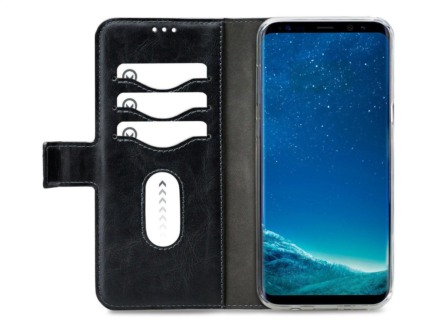 Mobilize 2In1 Gelly Wallet Case Samsung Galaxy S8+ Black