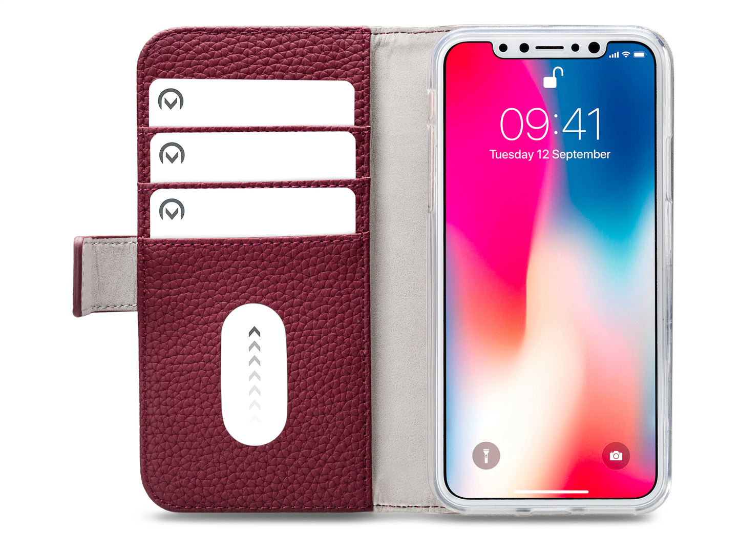 Mobilize Elite Gelly Wallet Book Case Apple Iphone X/Xs Burgundy