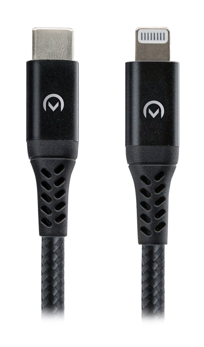 Mobilize Strong Nylon Cable Usb-C To Mfi Lightning 2M. 60W Black