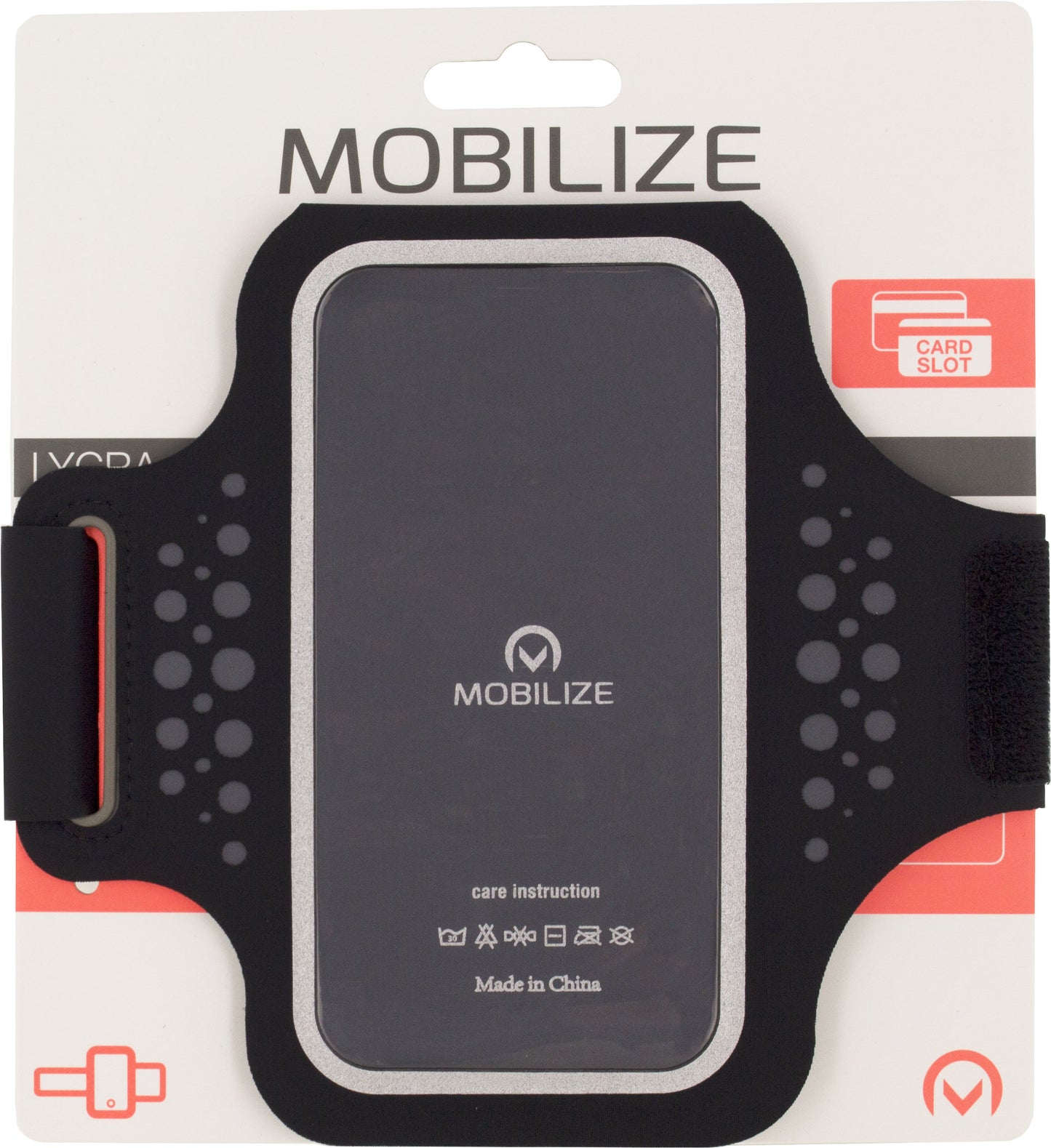Mobilize Premium Universal Lycra Arm Strap 5" Black