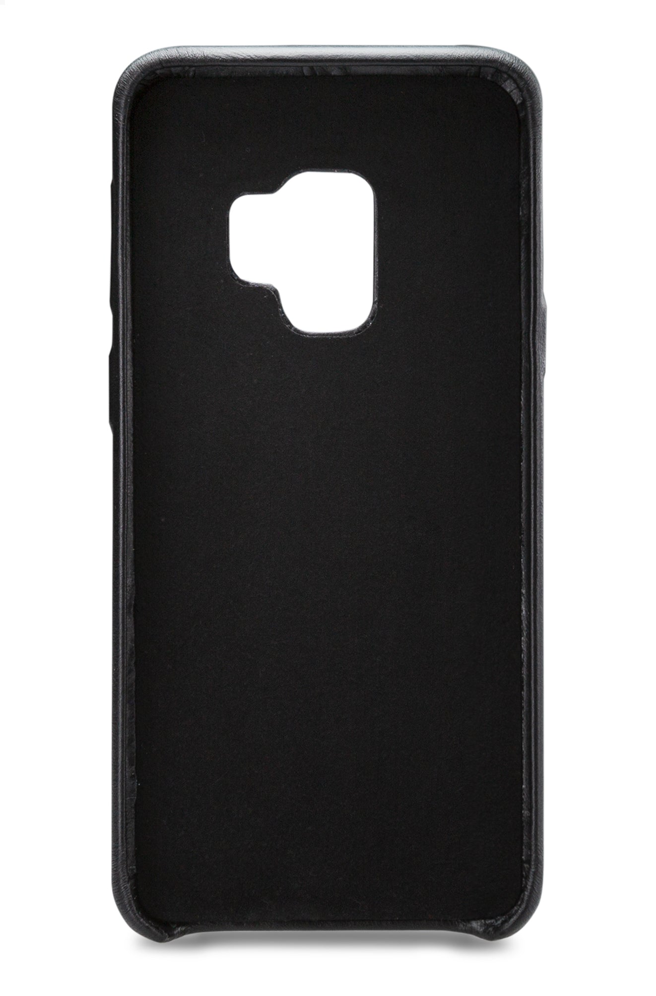 Senza Pure Leather Cover Samsung Galaxy S9 Deep Black