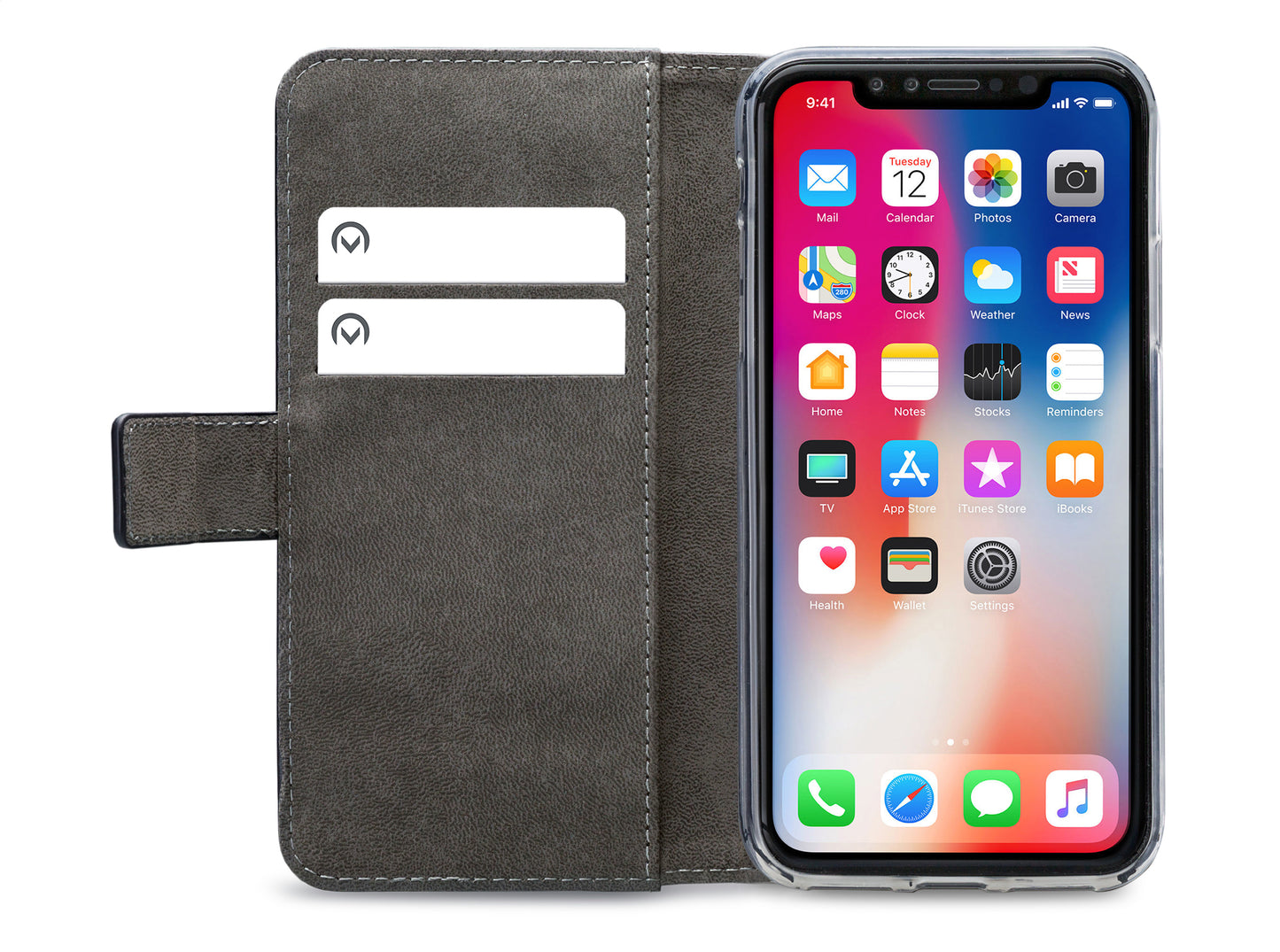 Mobilize Classic Gelly Wallet Book Case Apple Iphone Xr Black