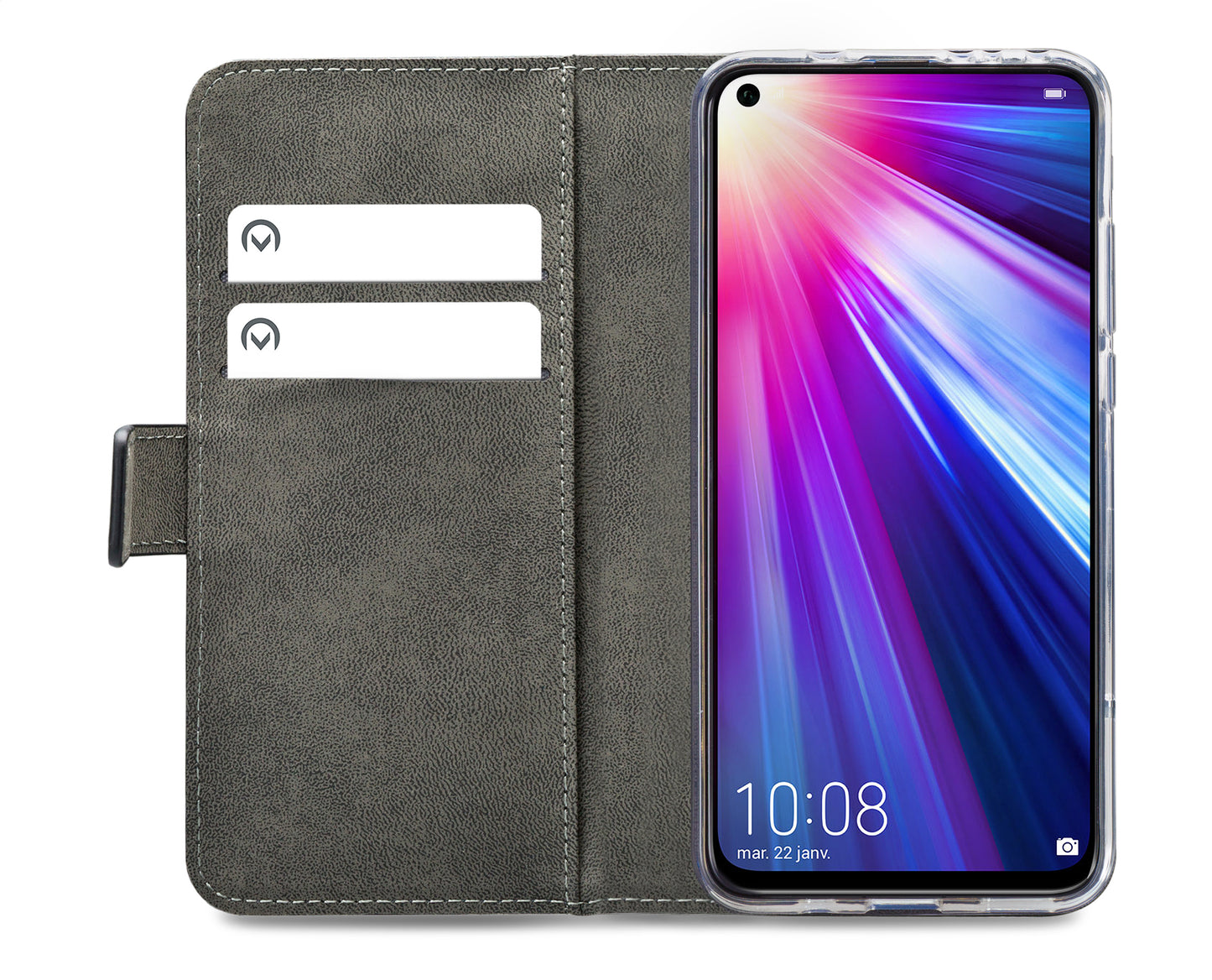 Mobilize Classic Gelly Wallet Book Case Honor View 20 Black