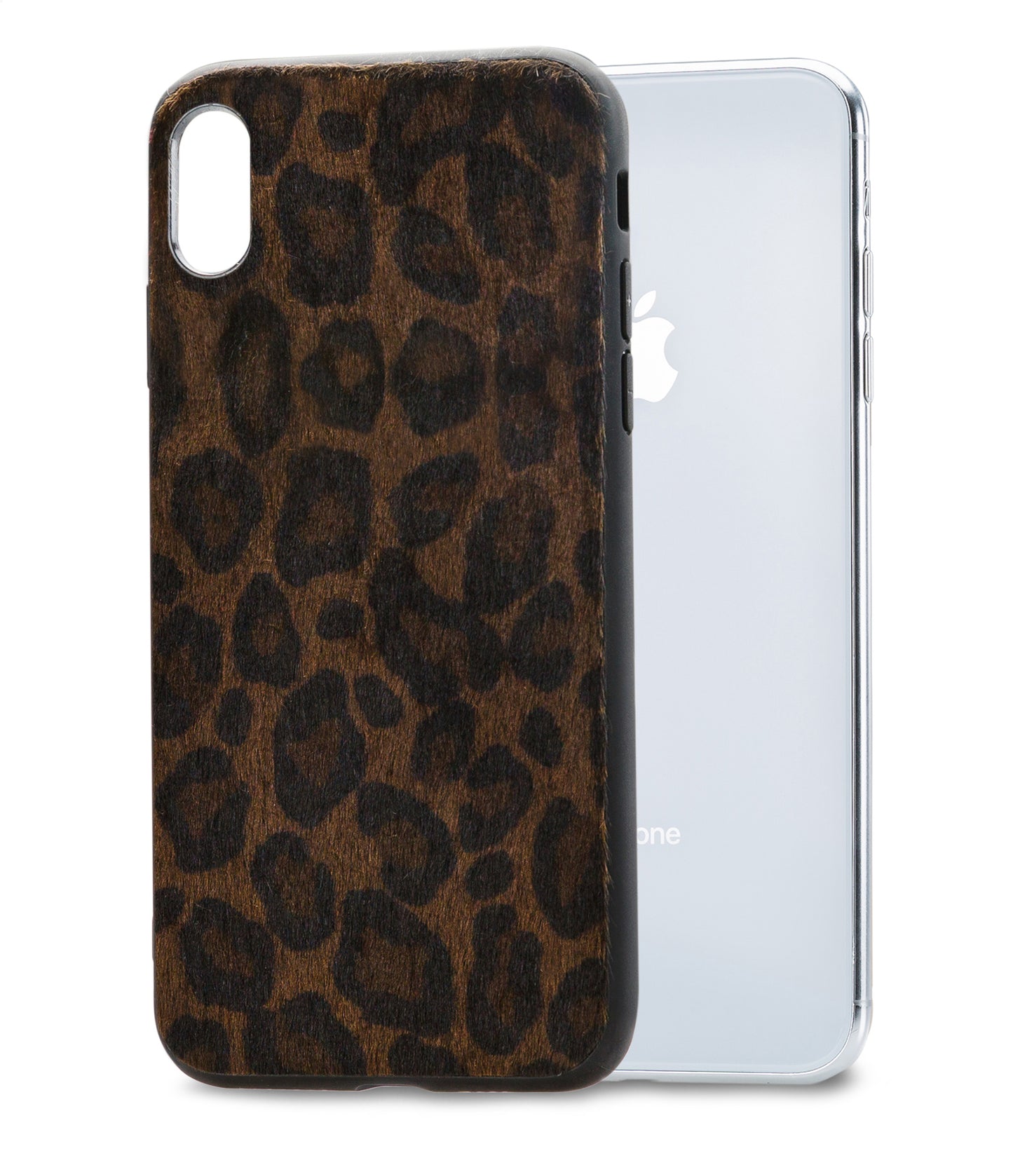 Mobilize Gelly Case Apple Iphone X/Xs Dark Brown Leopard