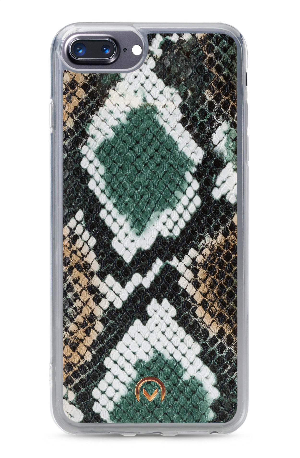 Mobilize 2In1 Gelly Velvet Clutch For Apple Iphone 6 Plus/6S Plus/7 Plus/8 Plus Green Snake