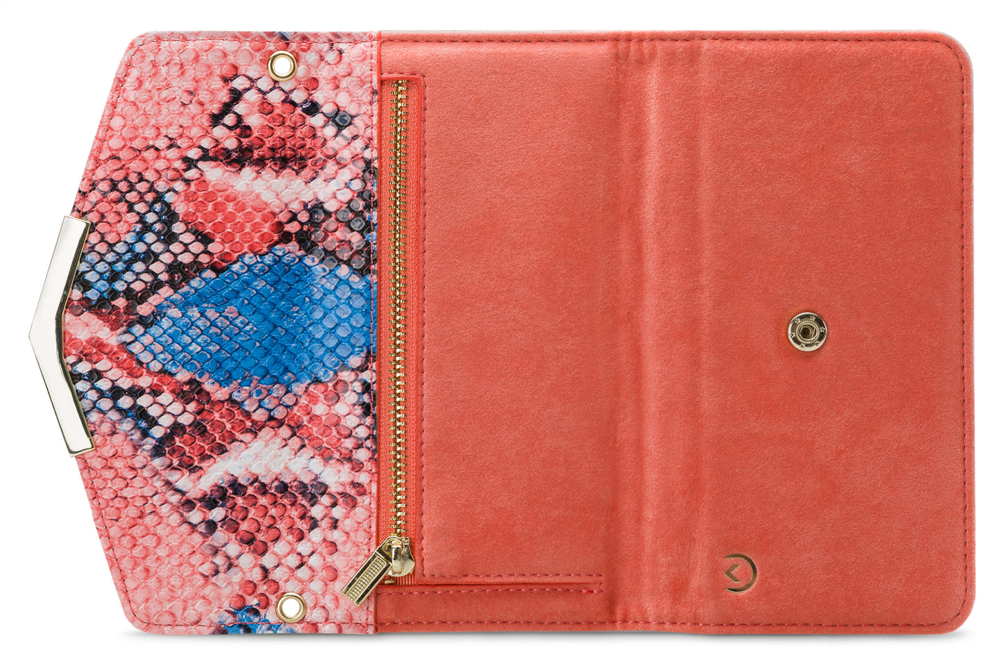 Mobilize 2In1 Gelly Velvet Clutch For Apple Iphone X/Xs Coral Snake