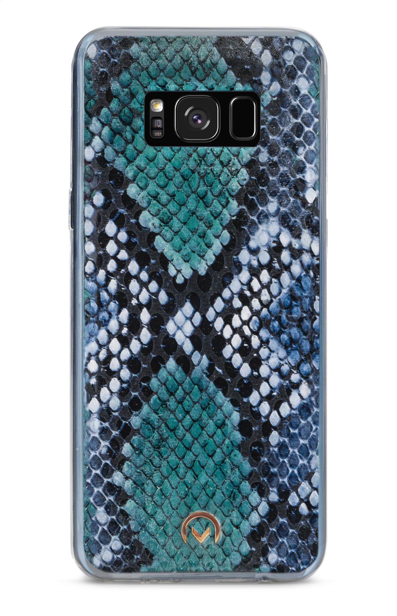 Mobilize 2In1 Gelly Velvet Clutch For Samsung Galaxy S8 Royal Blue Snake