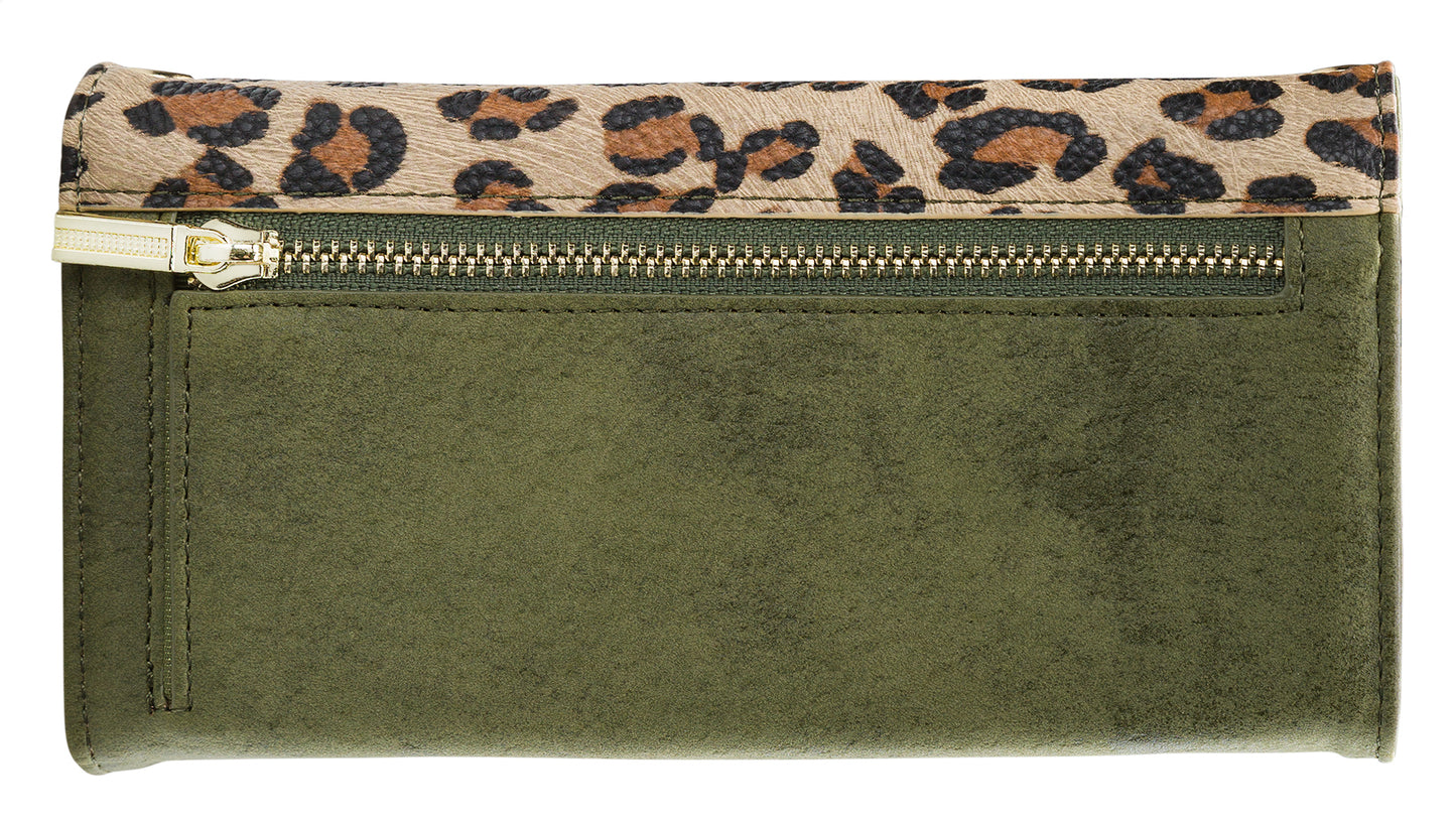 Mobilize 2In1 Gelly Clutch For Samsung Galaxy A20E Green Leopard