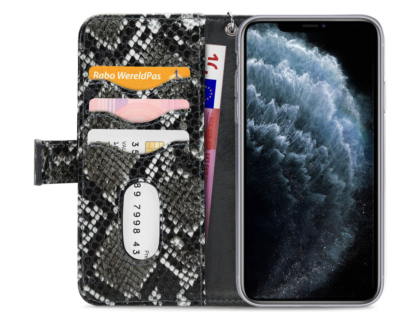 Mobilize 2In1 Gelly Zipper Case Apple Iphone 11 Pro Black/Snake
