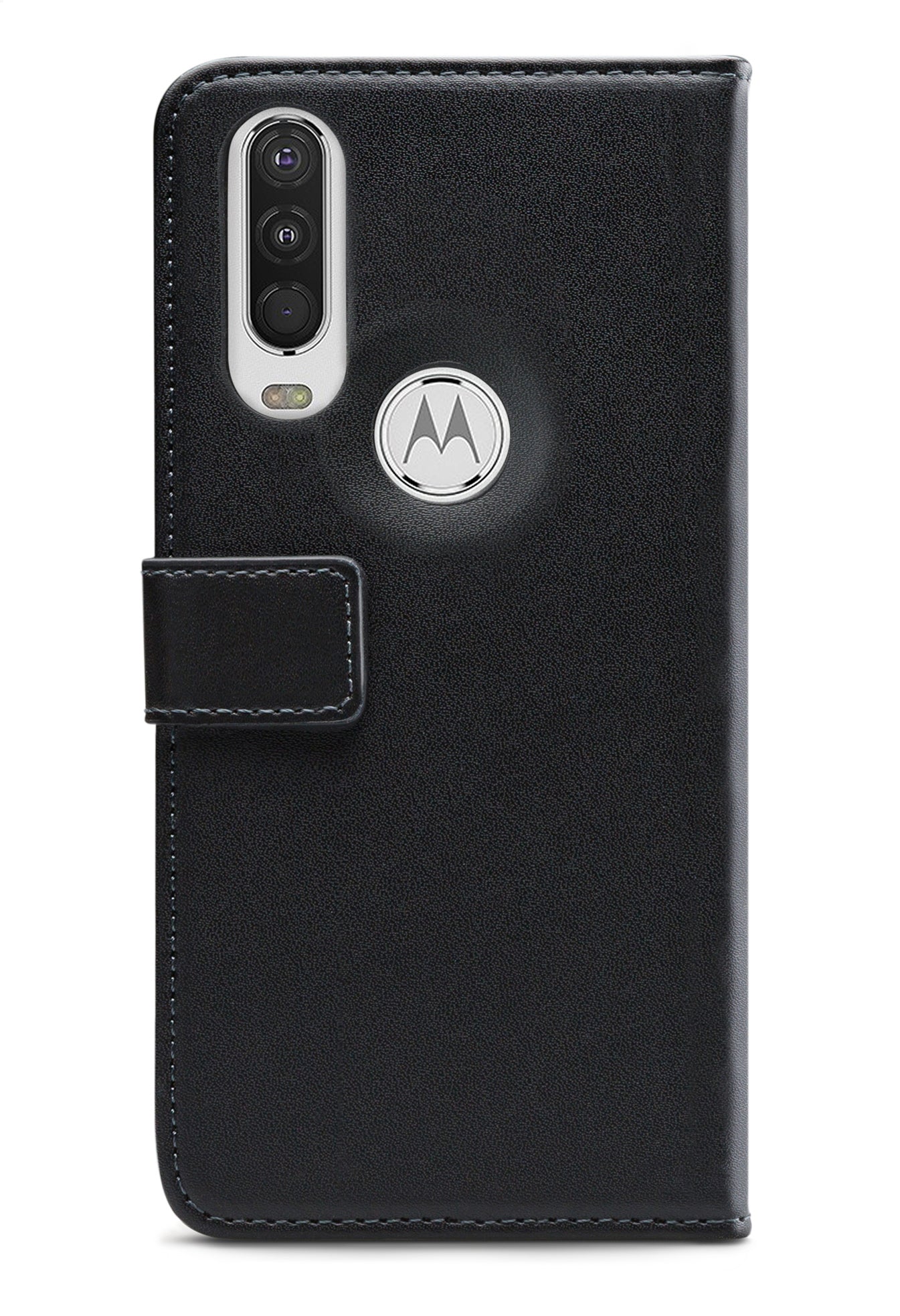 Mobilize Classic Gelly Wallet Book Case Motorola One Action Black