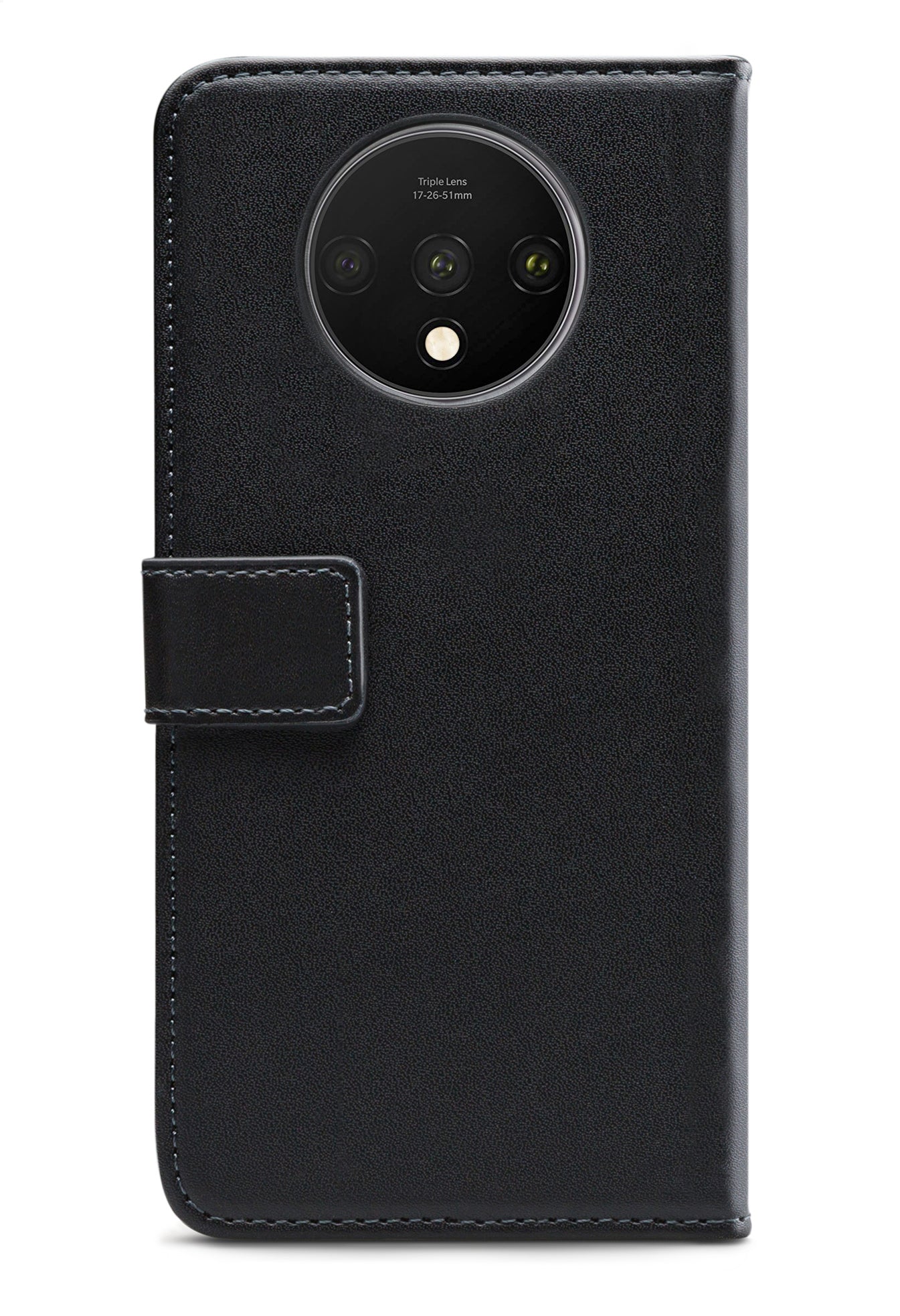 Mobilize Classic Gelly Wallet Book Case Oneplus 7T Black