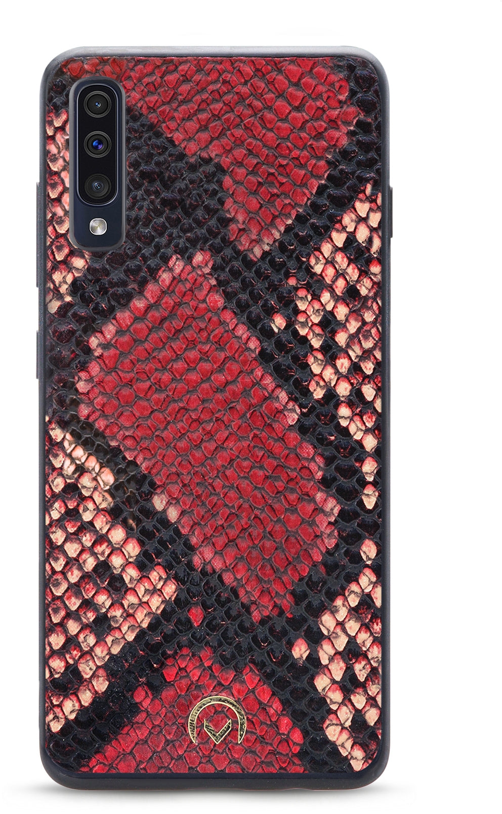 Mobilize 2In1 Gelly Velvet Clutch For Samsung Galaxy A30S/A50 Red Snake