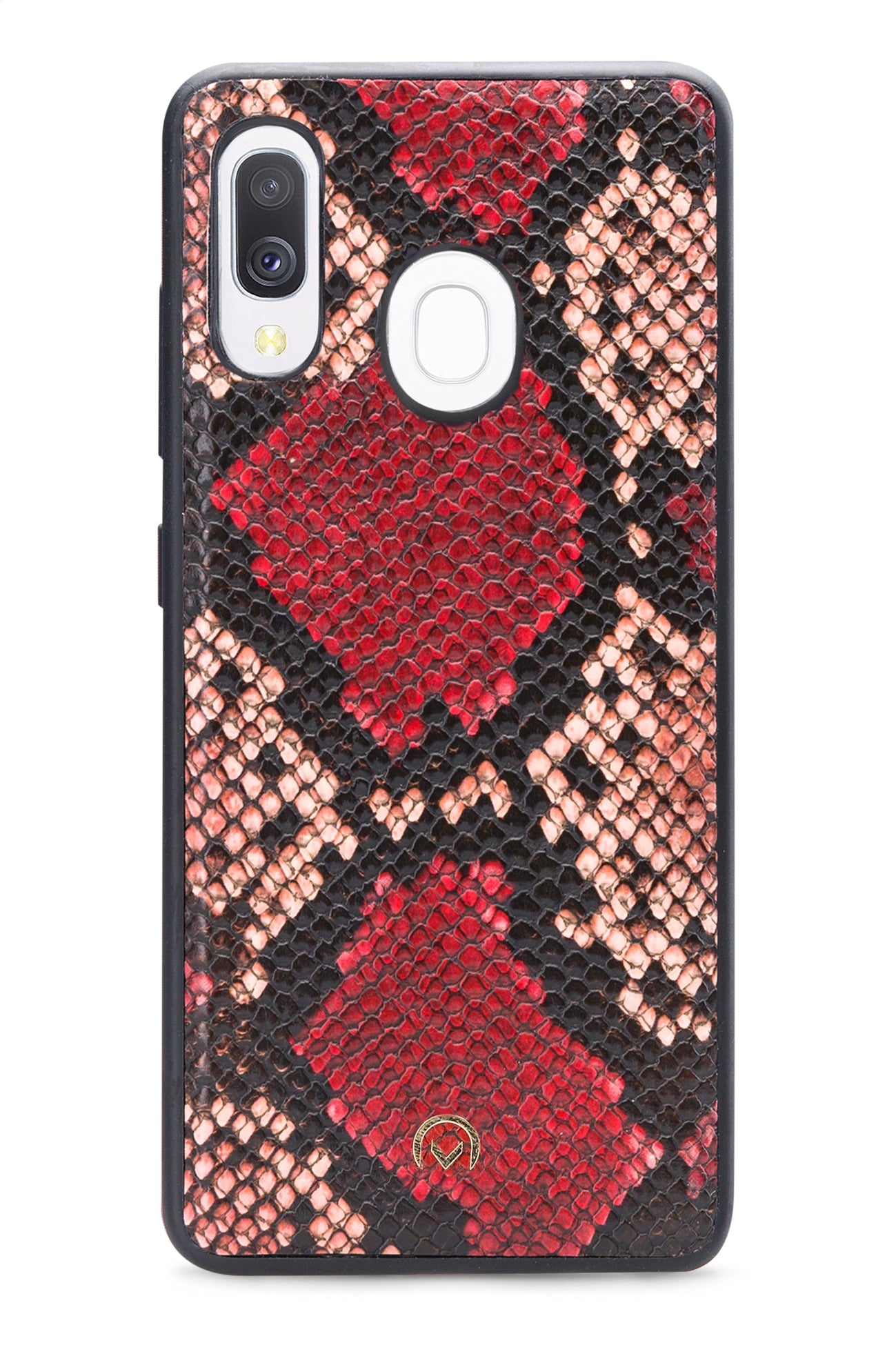 Mobilize 2In1 Gelly Velvet Clutch For Samsung Galaxy A40 Red Snake