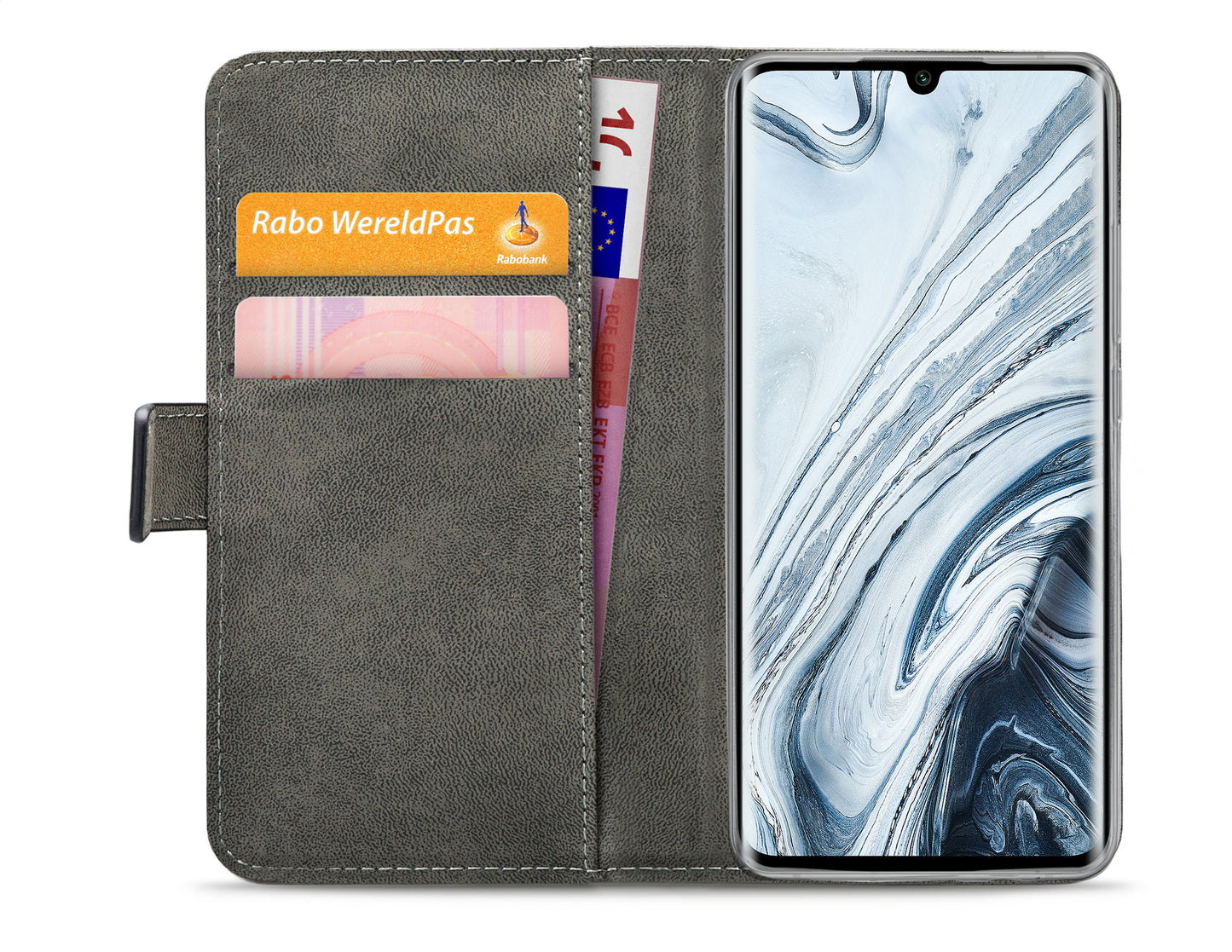 Mobilize Classic Gelly Wallet Book Case Xiaomi Mi Note 10/10 Pro Black