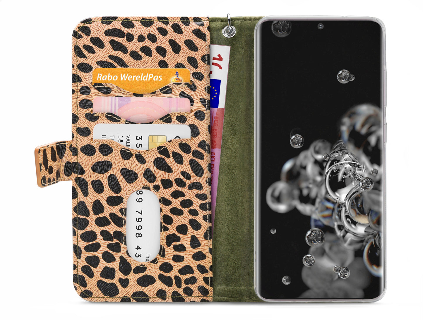 Mobilize 2In1 Gelly Zipper Case Samsung Galaxy S20 Ultra/S20 Ultra 5G Olive/Leopard