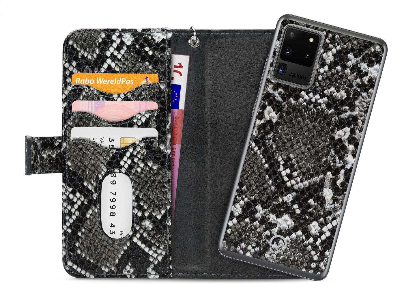 Mobilize 2In1 Gelly Zipper Case Samsung Galaxy S20 Ultra/S20 Ultra 5G Black/Snake