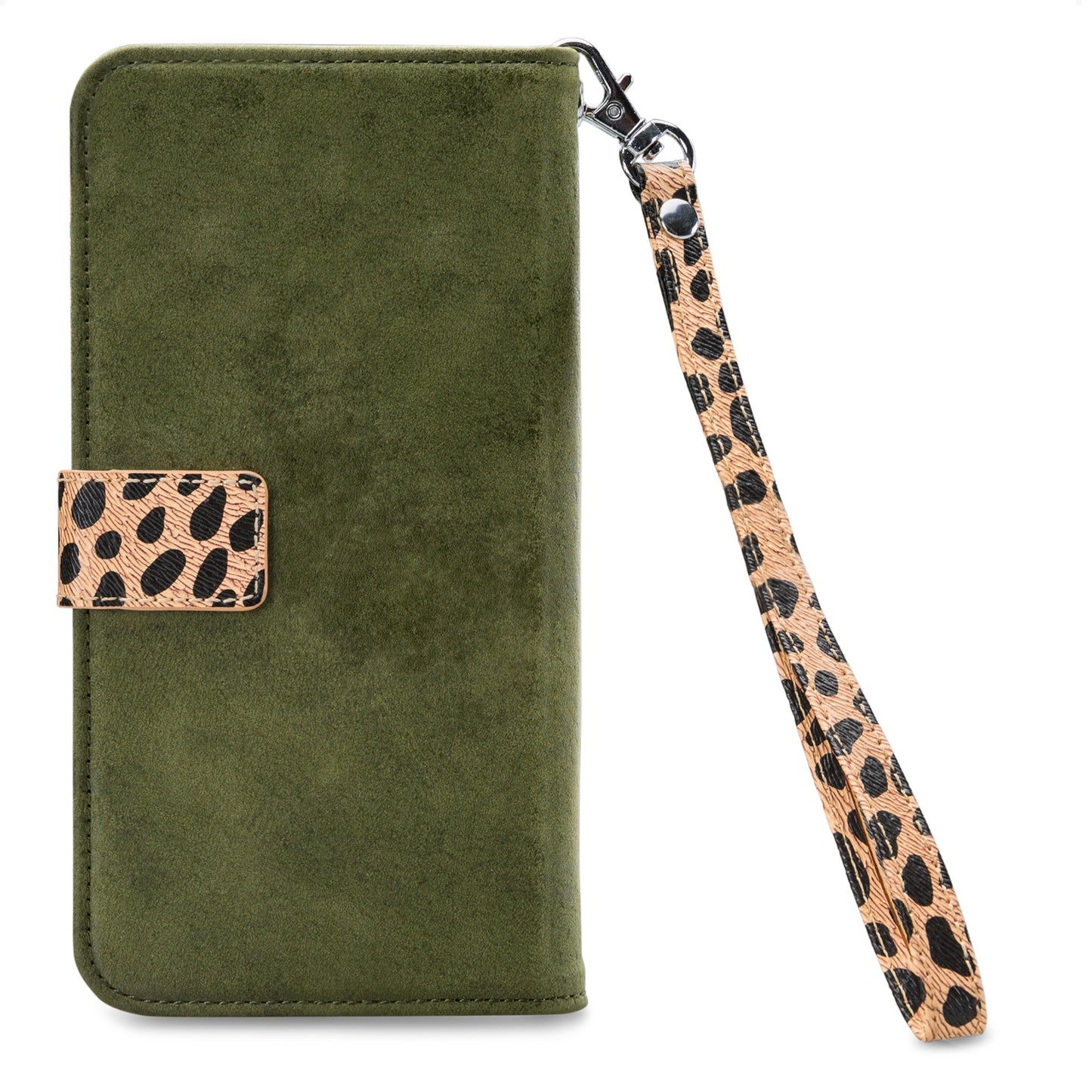 Mobilize 2In1 Gelly Zipper Case Samsung Galaxy A41 Olive/Leopard