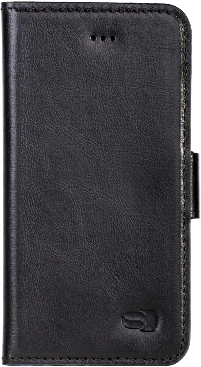 Senza Pure Leather Wallet Apple Iphone 7/8/Se (2020/2022) Deep Black