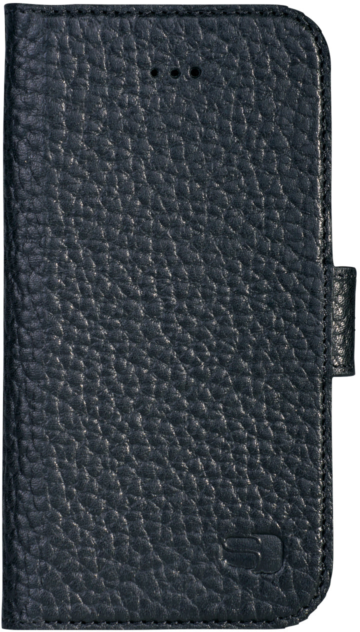 Senza Exquisite Leather Wallet Apple Iphone 7 Plus/8 Plus Intense Black