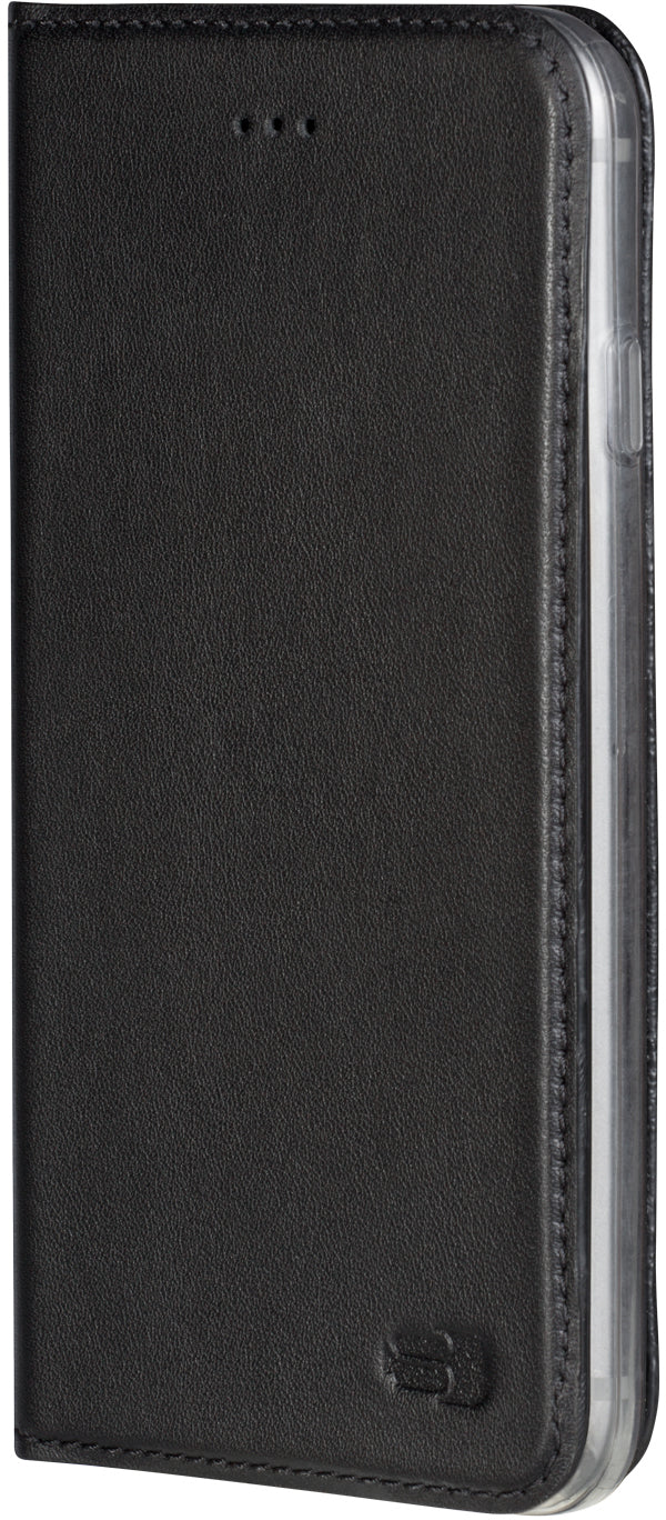 Senza Authentic Leather Booklet Apple Iphone 7 Plus/8 Plus Pure Black