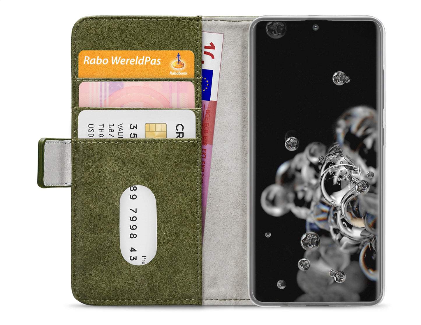 Mobilize Elite Gelly Wallet Book Case Samsung Galaxy S20 Ultra/S20 Ultra 5G Green