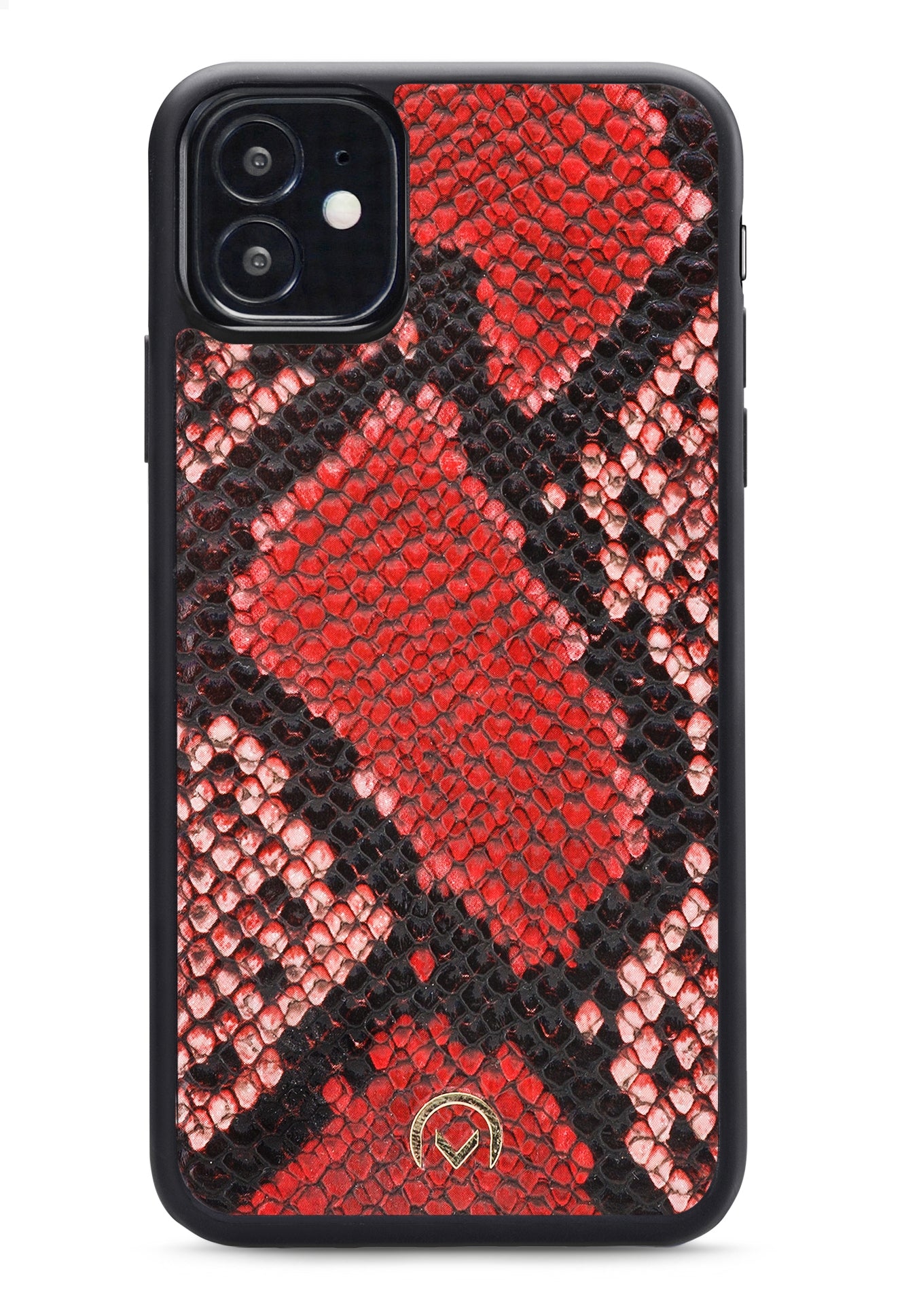 Mobilize 2In1 Gelly Velvet Clutch For Apple Iphone 12 Mini Red Snake
