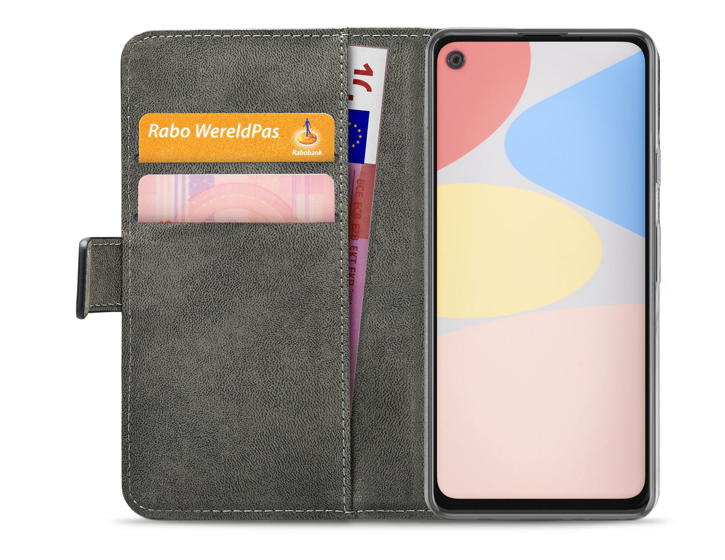 Mobilize Classic Gelly Wallet Book Case Google Pixel 4A Black