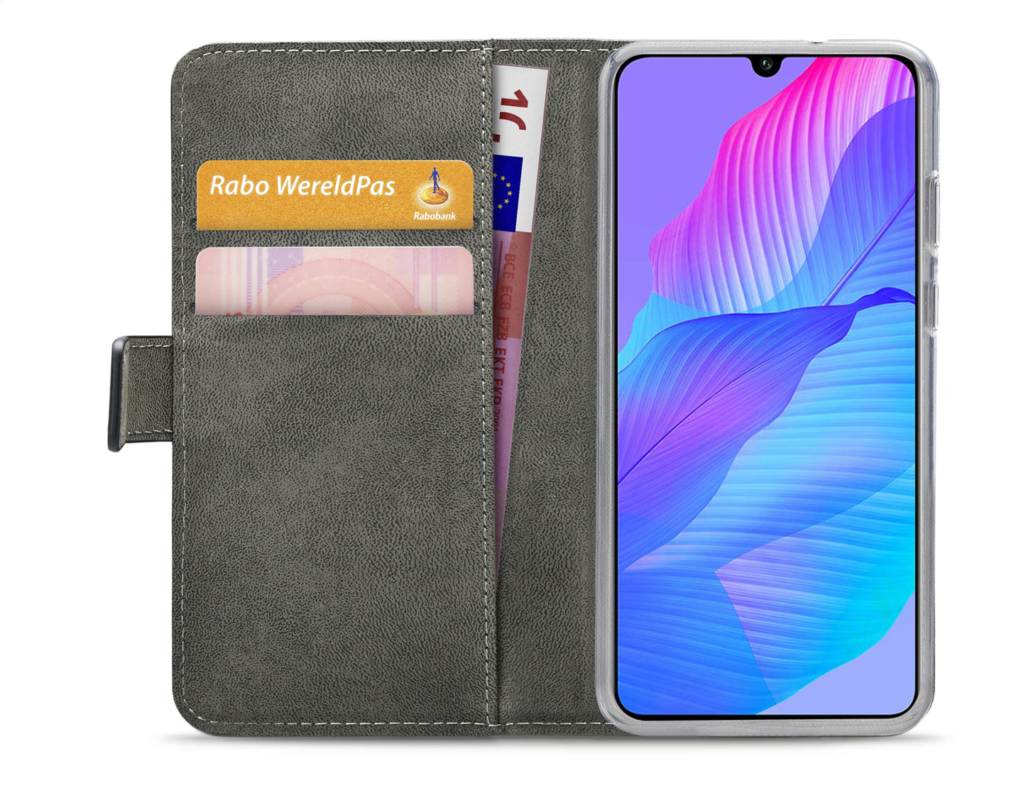 Mobilize Classic Gelly Wallet Book Case Huawei P Smart S Black
