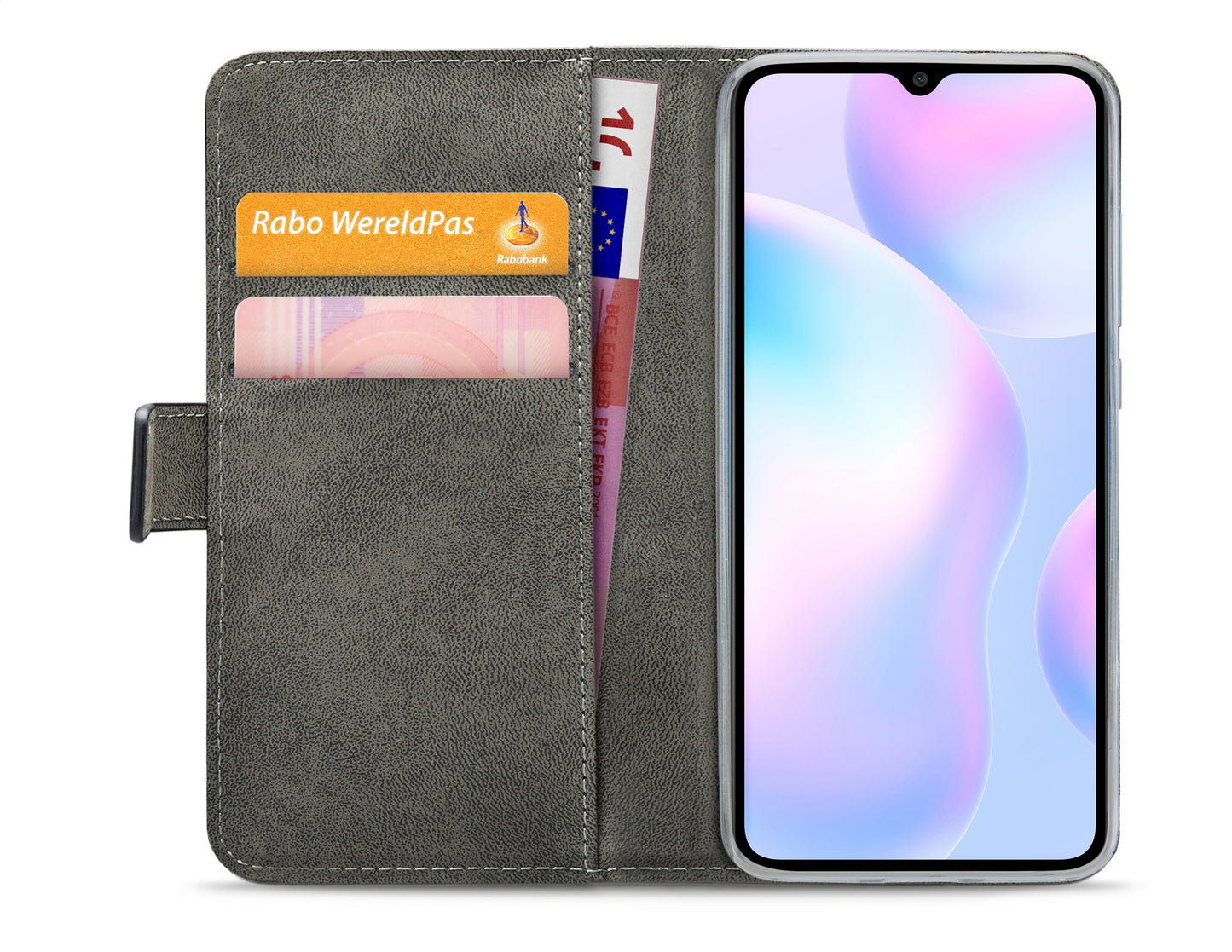 Mobilize Classic Gelly Wallet Book Case Xiaomi Redmi 9A Black