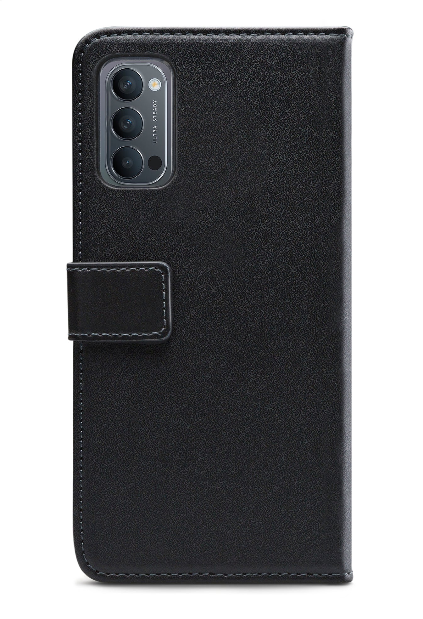 Mobilize Classic Gelly Wallet Book Case Oppo Reno4 5G Black