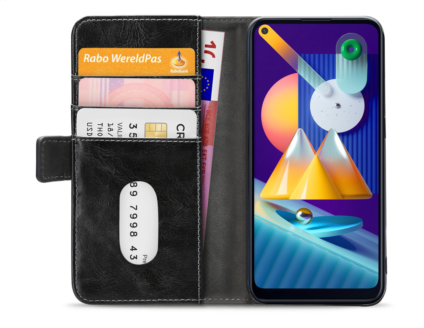 Mobilize Elite Gelly Wallet Book Case Samsung Galaxy M11 Black