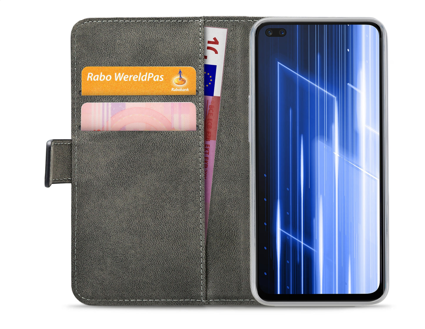 Mobilize Classic Gelly Wallet Book Case Realme X50 5G Black