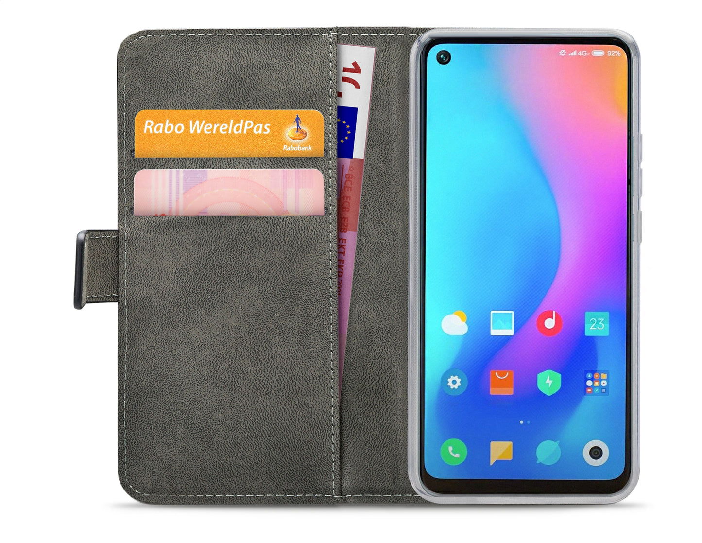 Mobilize Classic Gelly Wallet Book Case Xiaomi Mi 11 Lite//Mi 11 Lite 5G/11 Lite 5G Ne Black