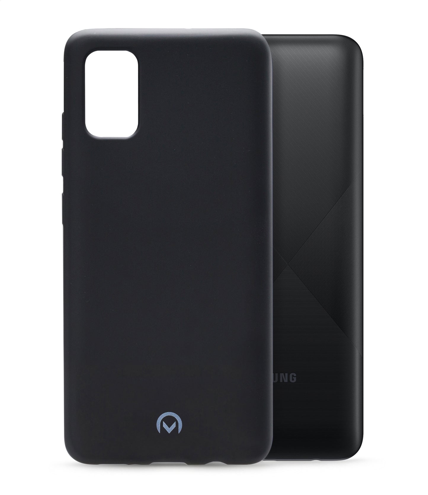 Mobilize Rubber Gelly Case Samsung Galaxy A02S Matt Black