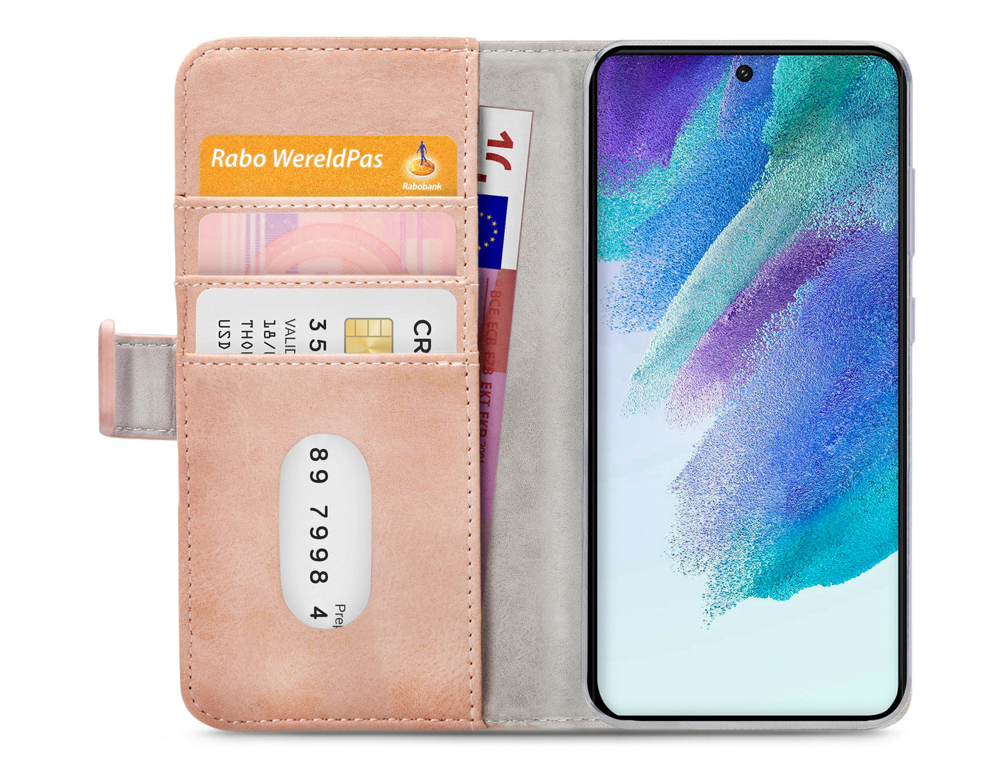 Mobilize Elite Gelly Wallet Book Case Samsung Galaxy A52/A52 5G/A52S 5G Soft Pink