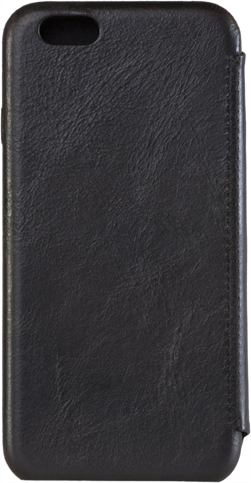 Senza Pure Skinny Leather Booklet Apple Iphone 6/6S Deep Black