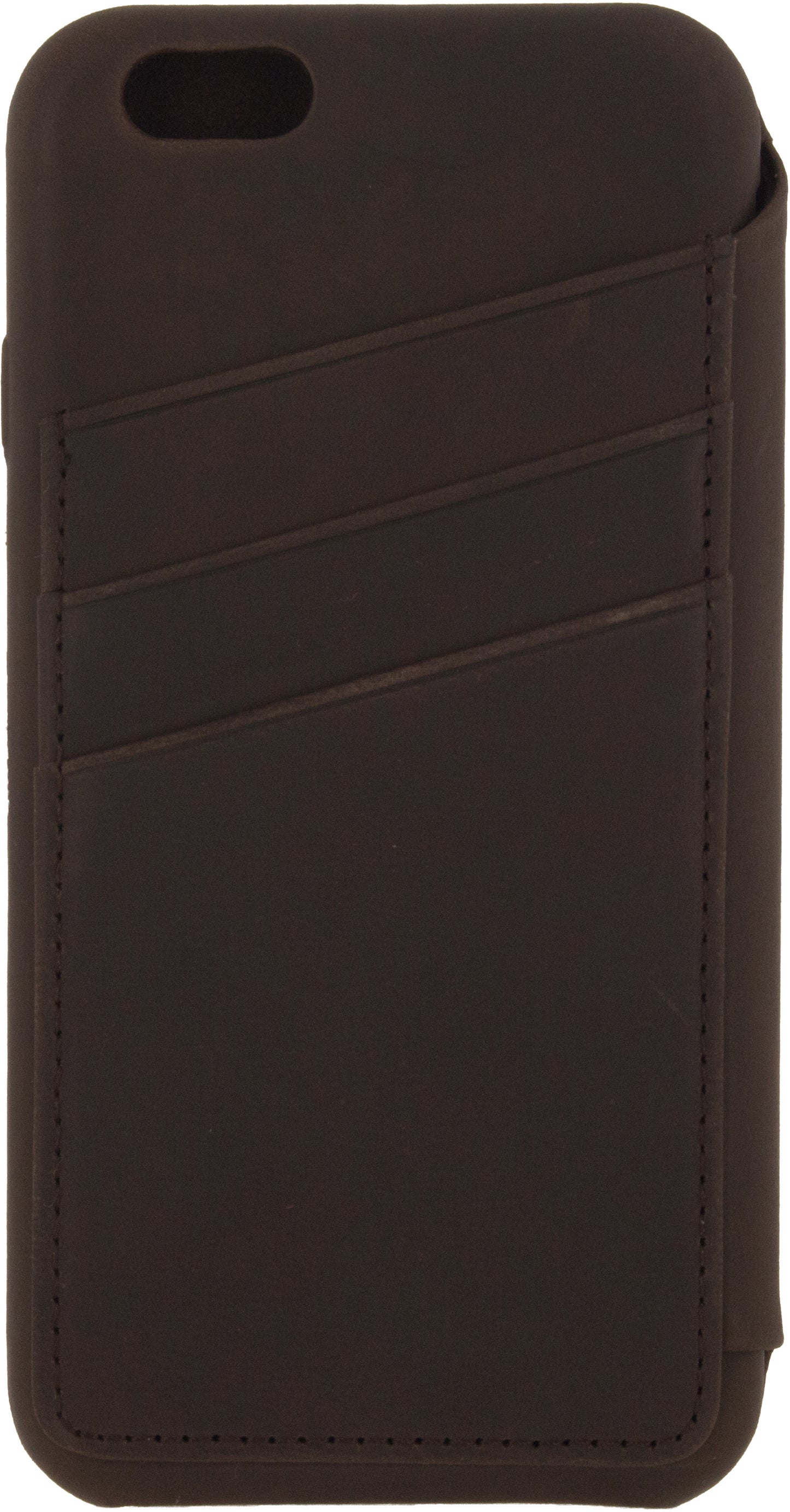 Senza Raw Skinny Leather Wallet Apple Iphone 6/6S Chestnut Brown