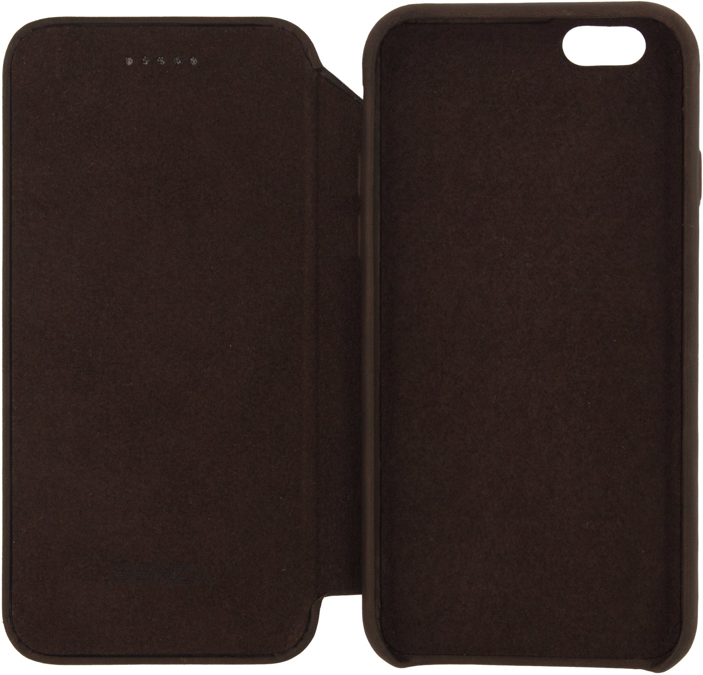 Senza Raw Skinny Leather Wallet Apple Iphone 6/6S Chestnut Brown