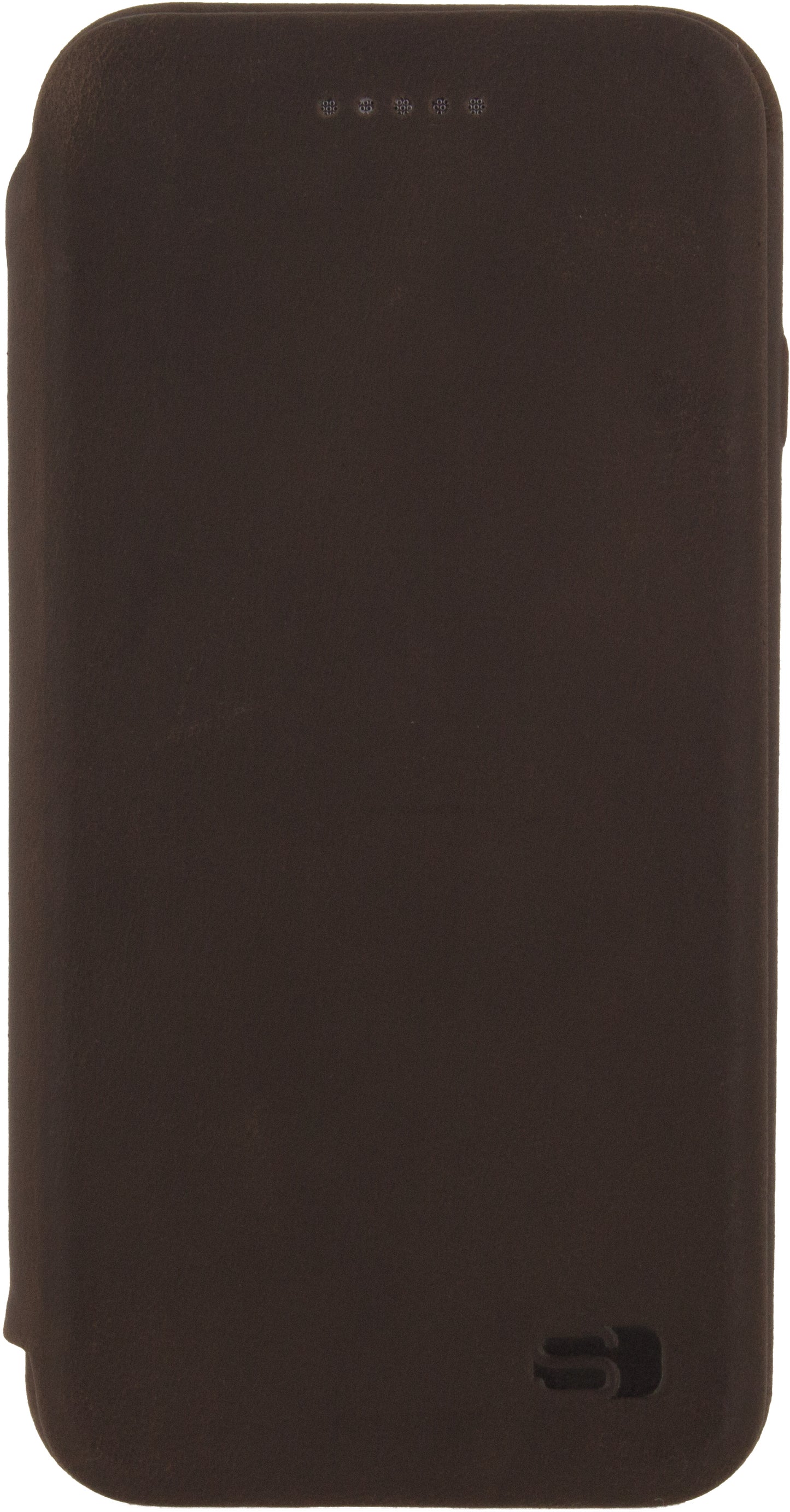 Senza Raw Skinny Leather Wallet Apple Iphone 7 Plus/8 Plus Chestnut Brown