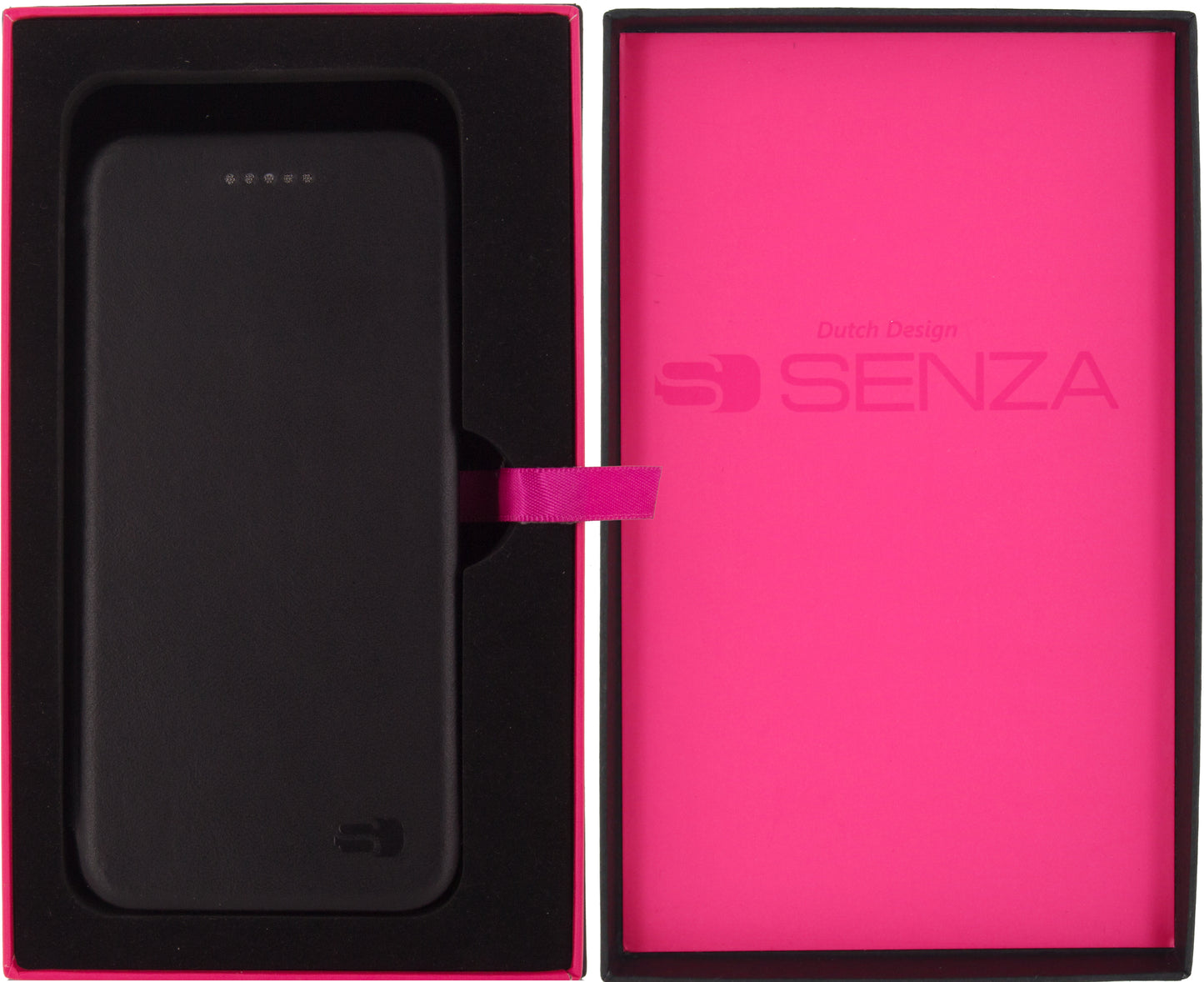 Senza Pure Skinny Leather Wallet Apple Iphone 6/6S Deep Black