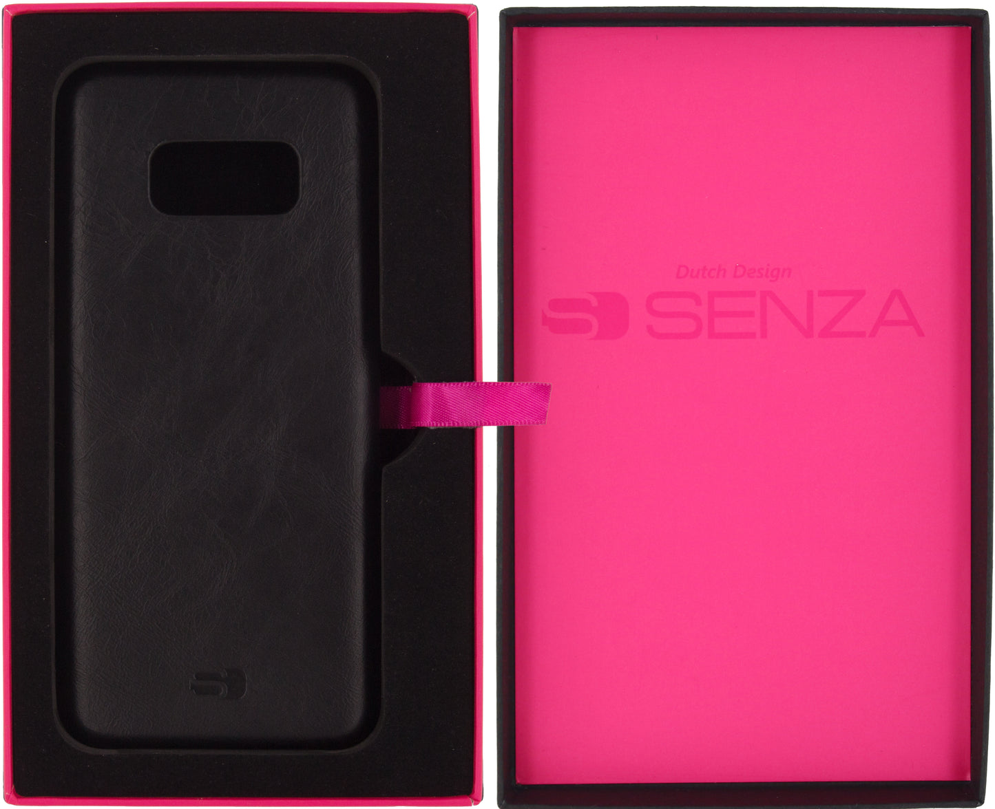 Senza Pure Leather Cover Samsung Galaxy S8 Deep Black